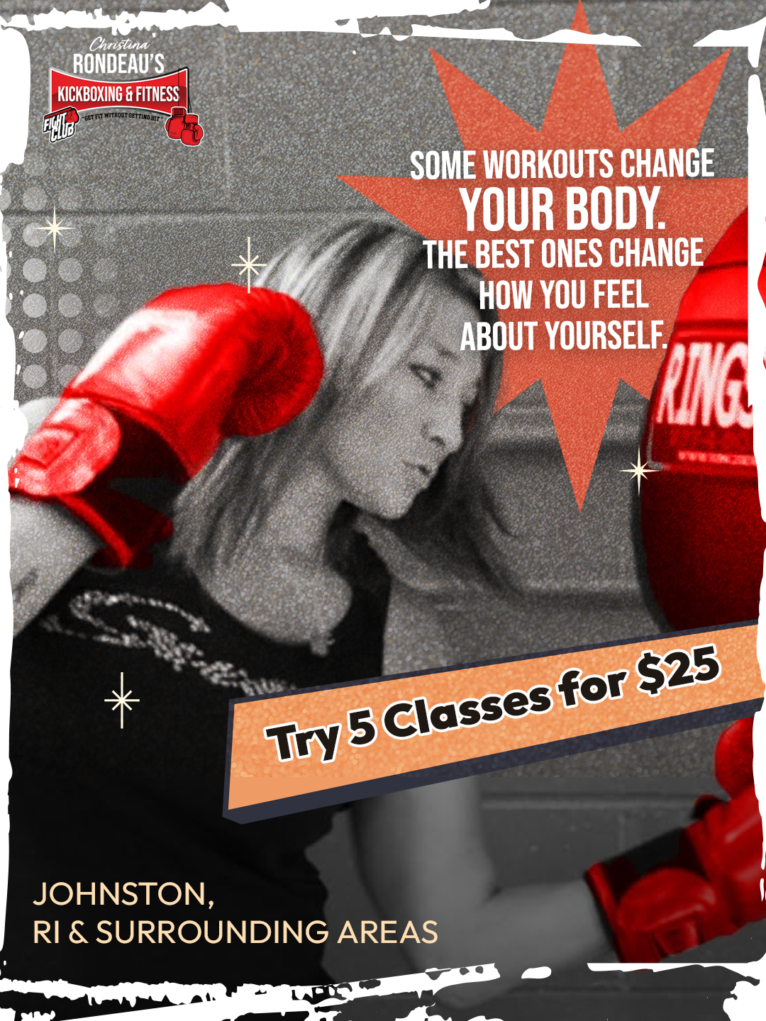 Rondeau's Kickboxing & Fitness Facebook ad