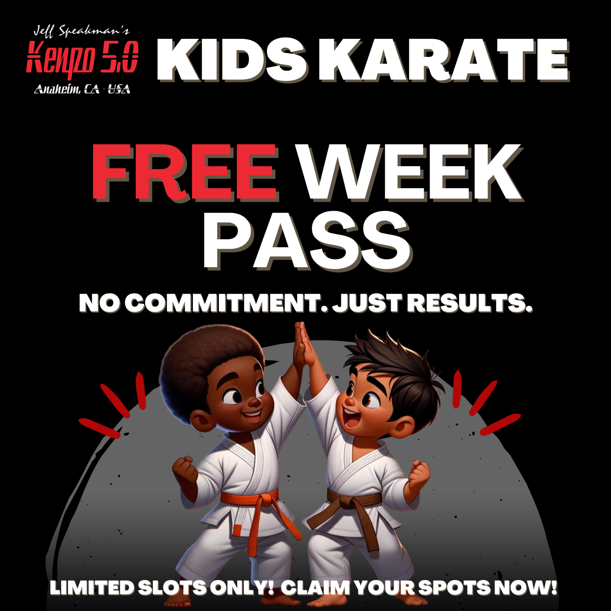 Jeff Speakman’s Kenpo 5.0 Anaheim Facebook ad