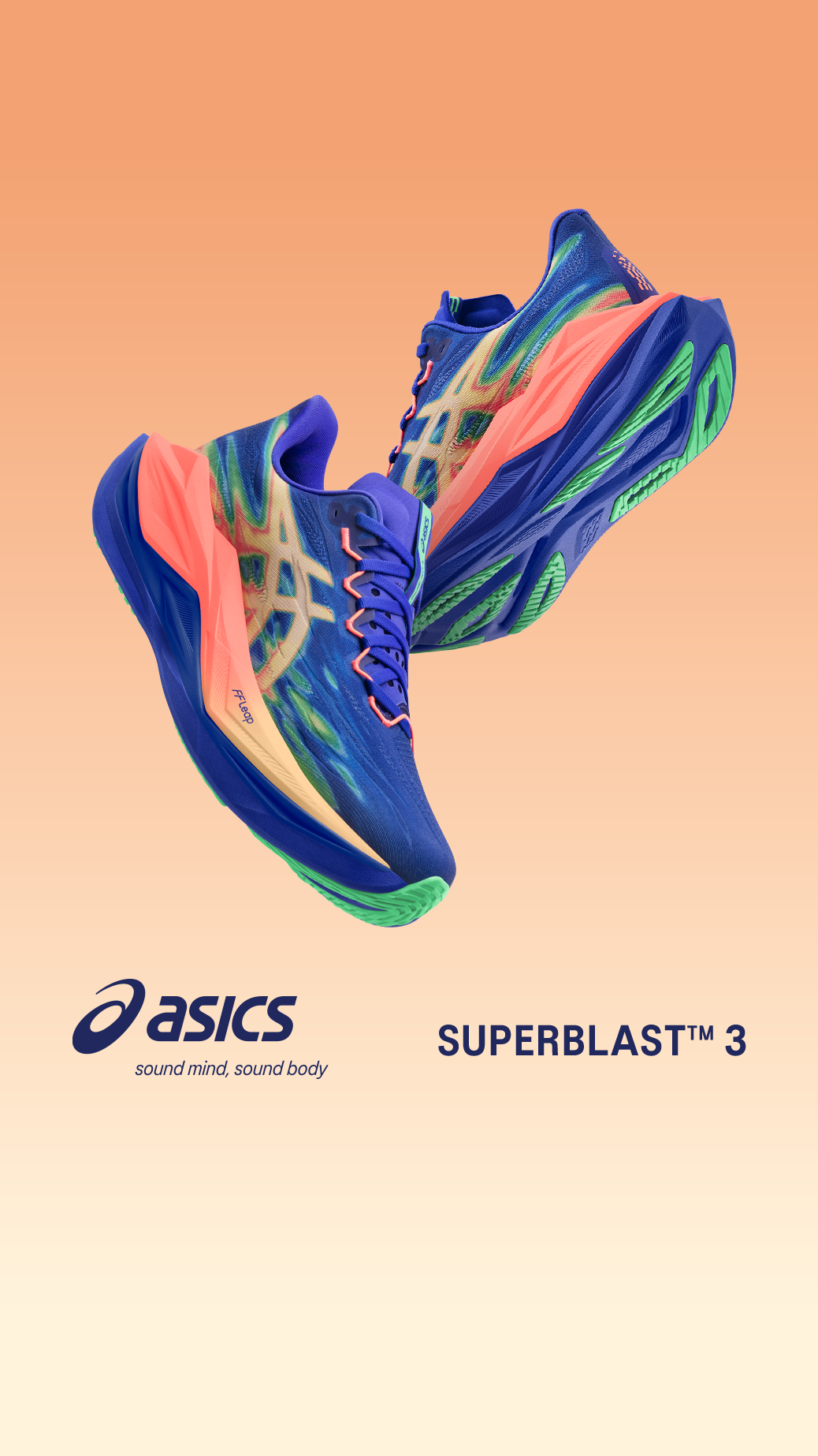 ASICS Facebook ad