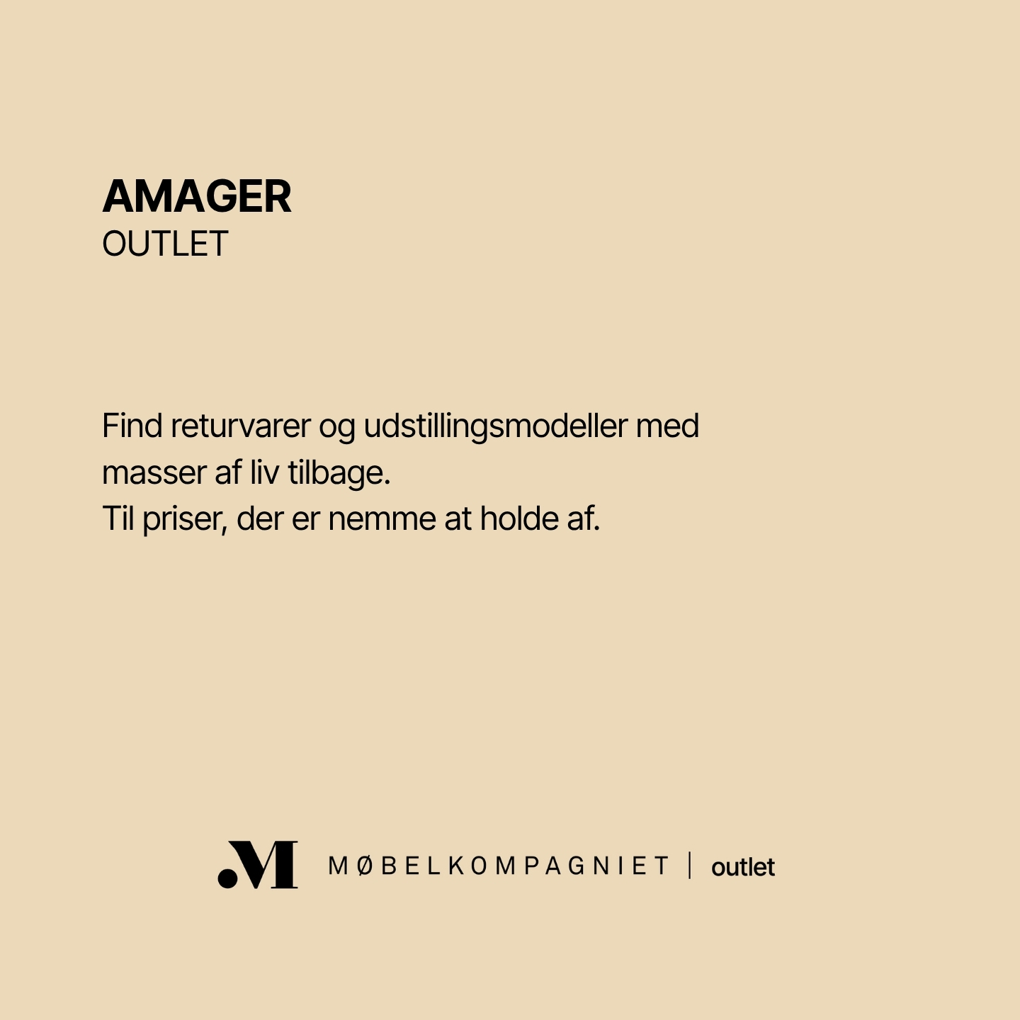 Møbelkompagniet Facebook ad