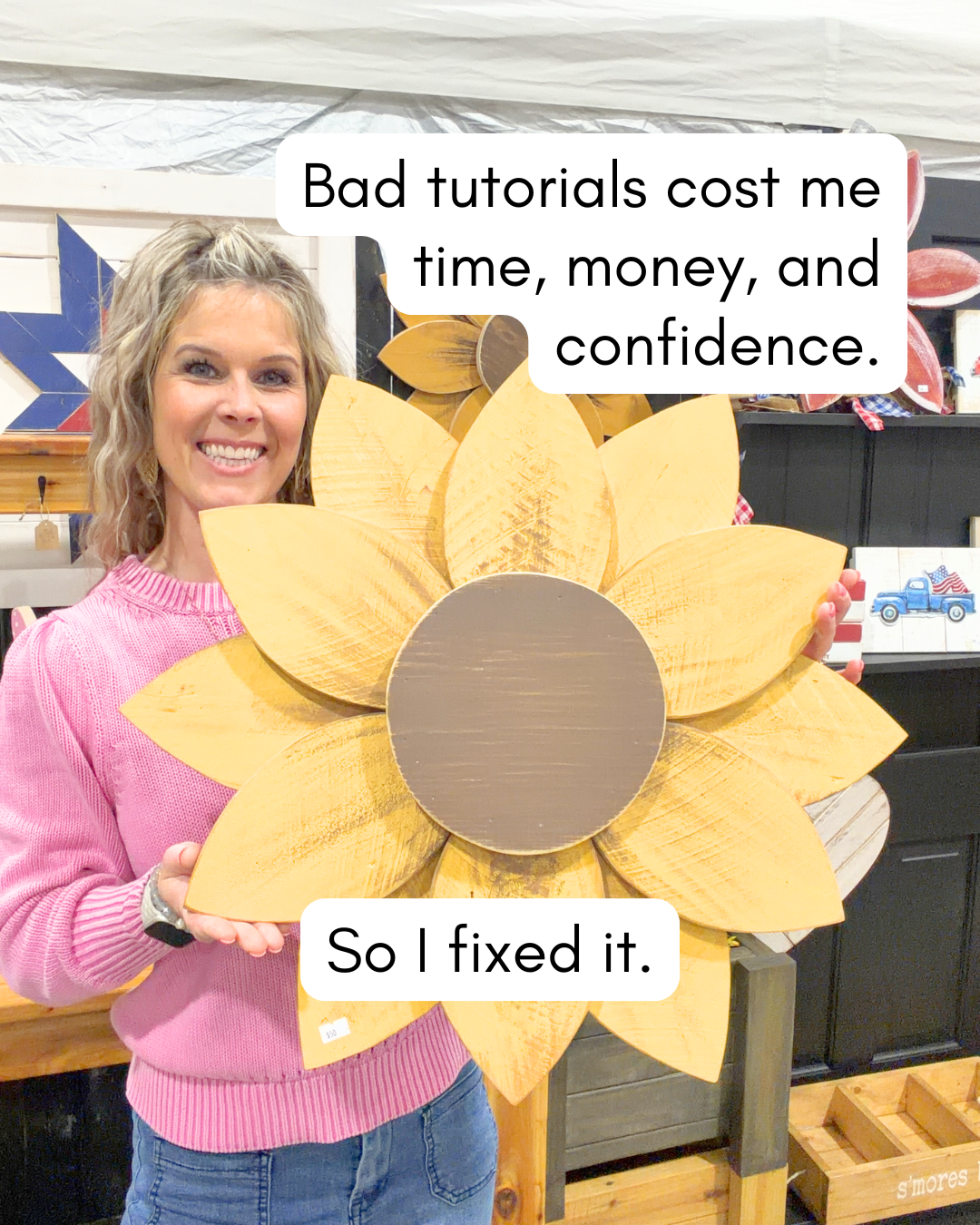Wood Craft Blueprints with Jen Facebook ad