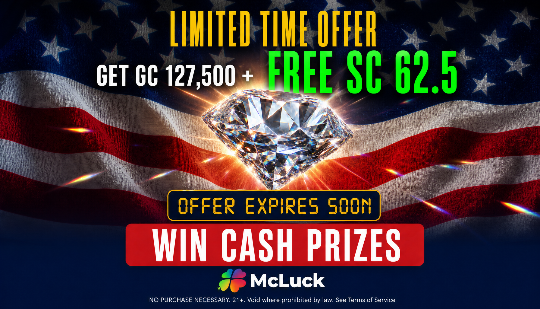 McLuck.com Facebook ad