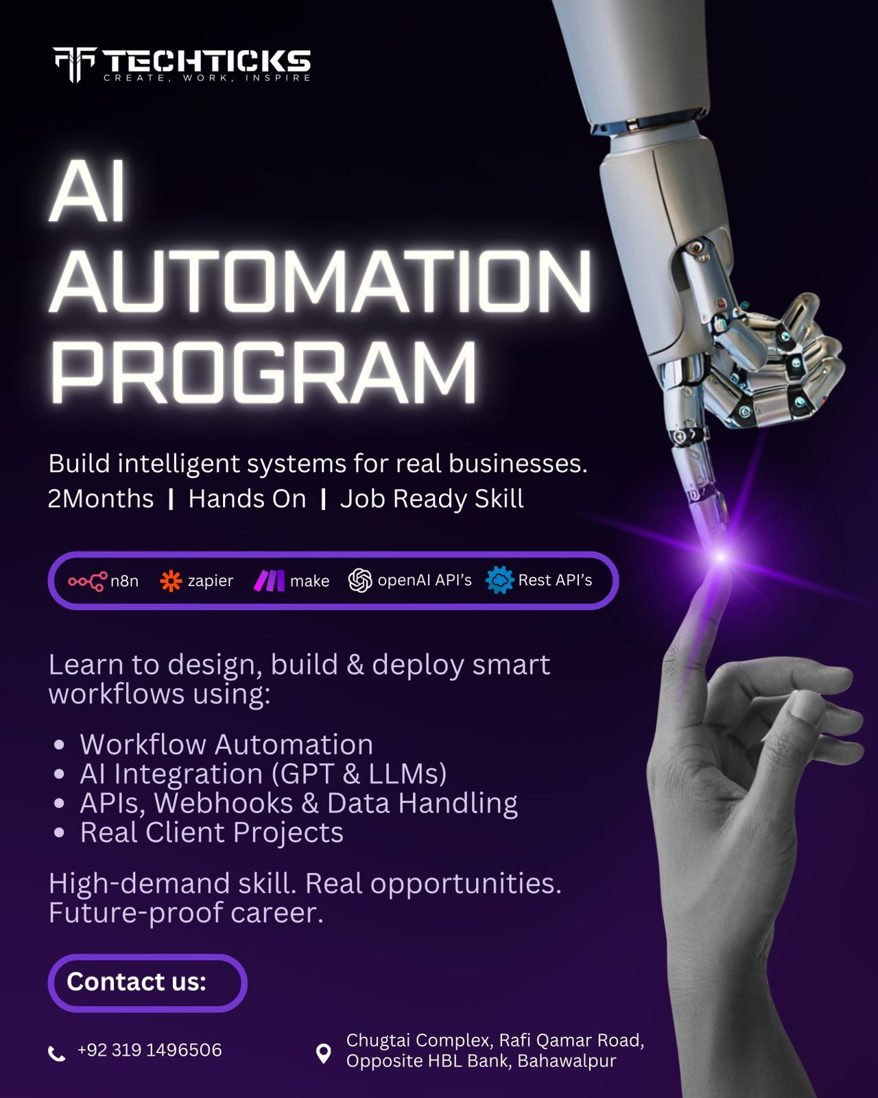 Techticks Facebook ad