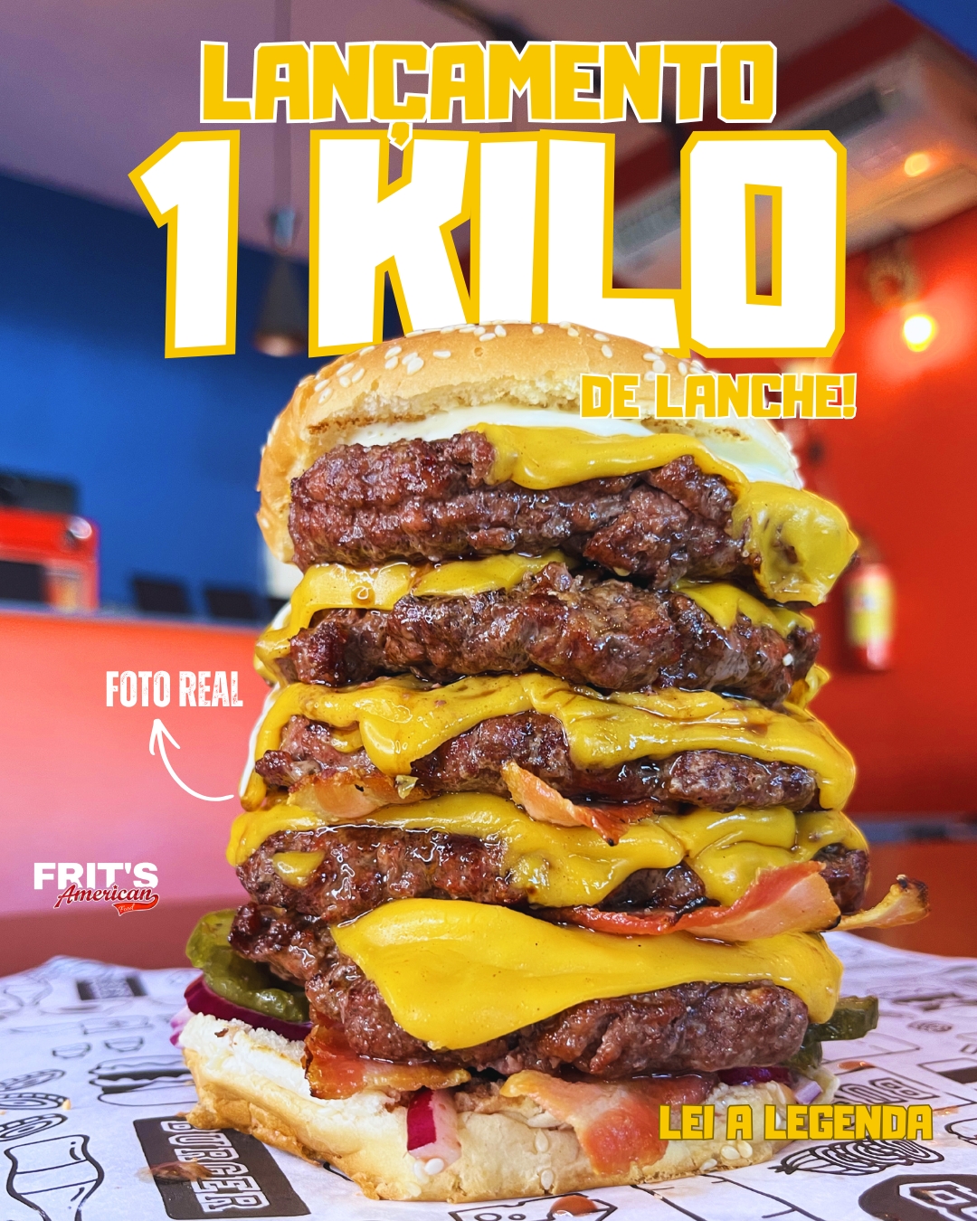 Frit's American Food Facebook ad: FRIT'S AMERICAN FOOD 44.757.832/0001-22 - Cardápio digital
