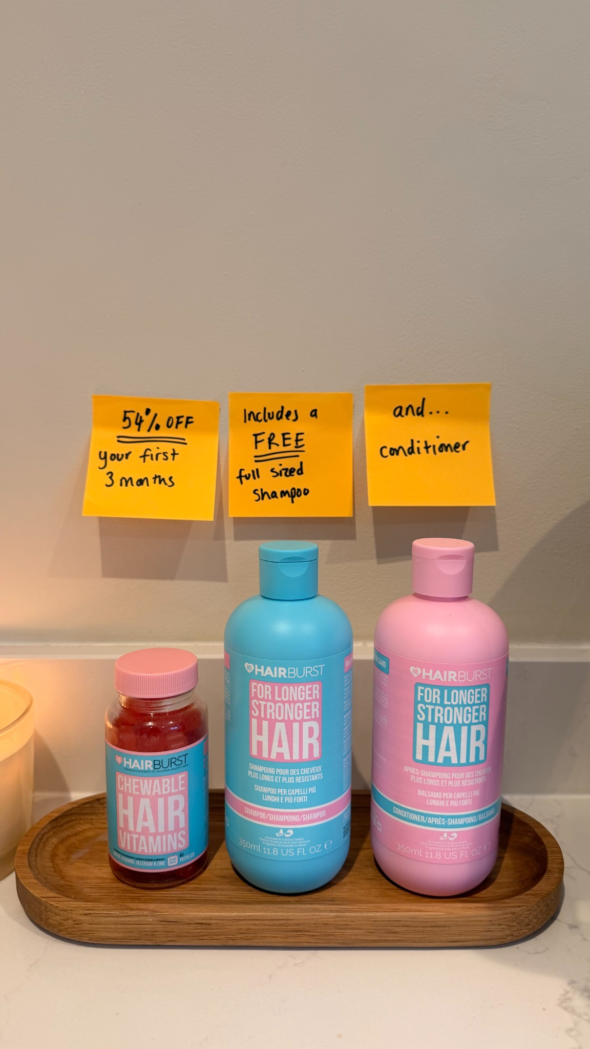 Hairburst Facebook ad