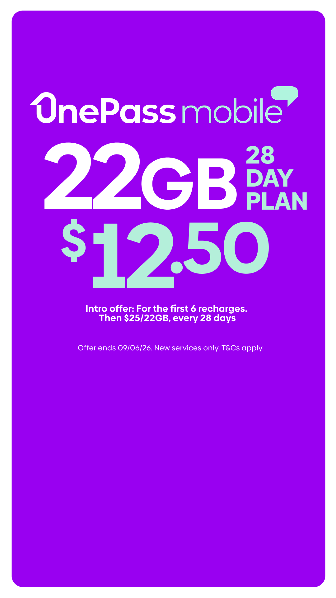 OnePass Facebook ad from May 19, 2026