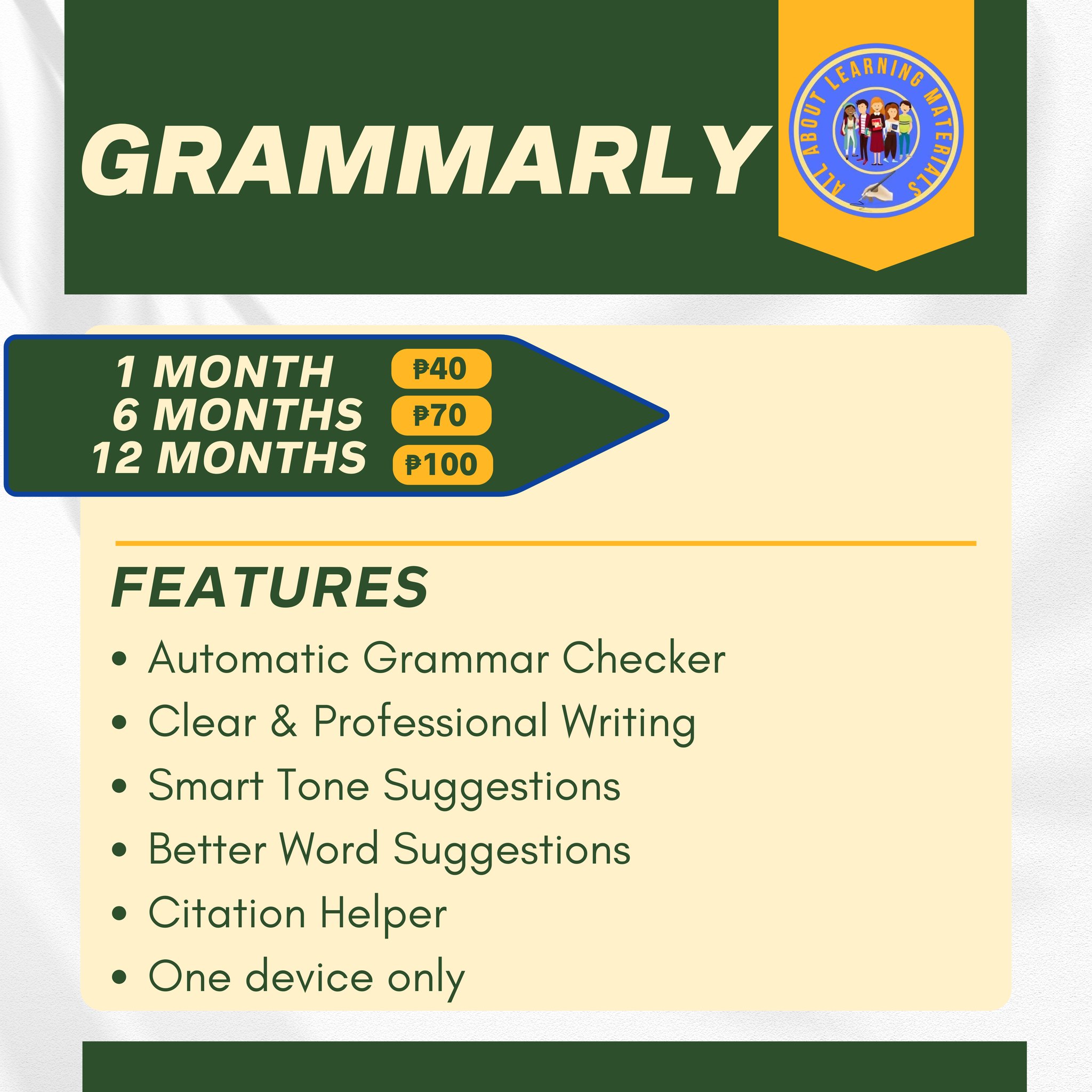 All About Learning Materials Facebook ad: ๐๐ฎ๐ง๐ ๐๐ฅ๐๐ฆ ๐ฆ๐จ ๐ฅ๐๐ง๐ ๐ข๐ญ๐จ ๐ง๐จ๐จ๐ง ๐ฉ๐โฆ