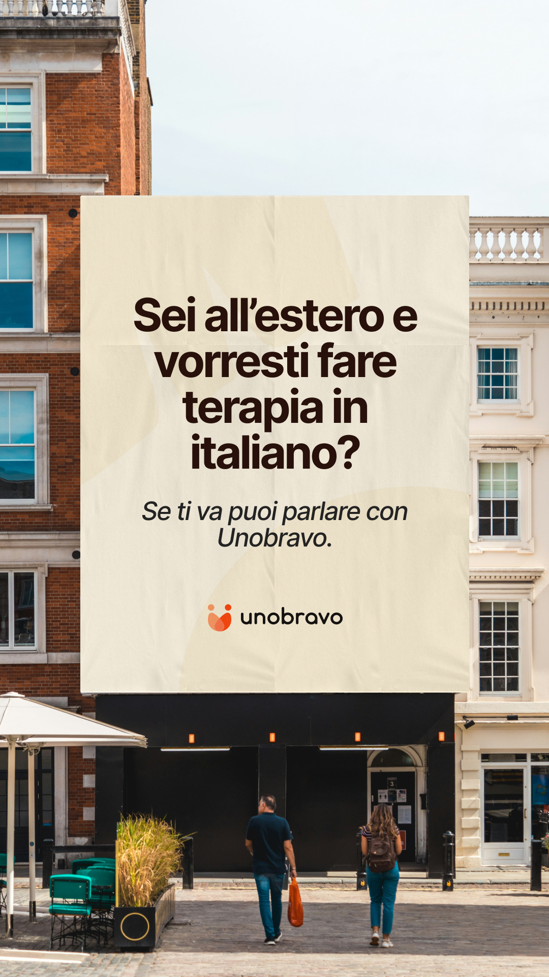 Unobravo Facebook ad