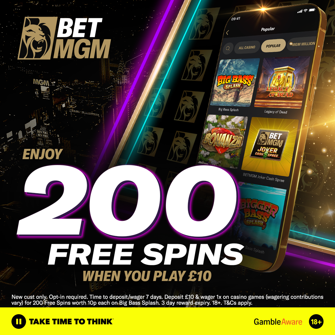 BetMGM UK Facebook ad
