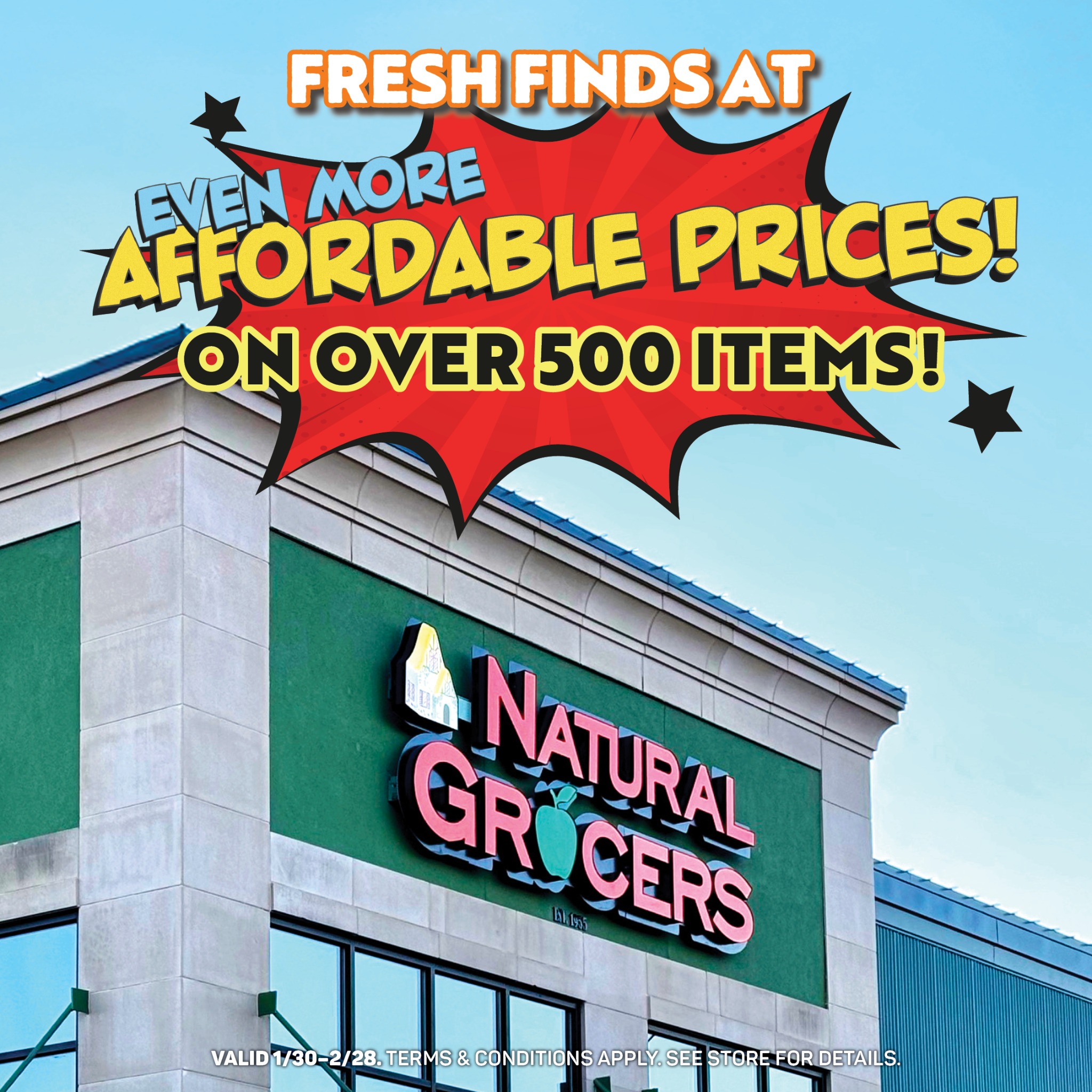 Natural Grocers Facebook ad