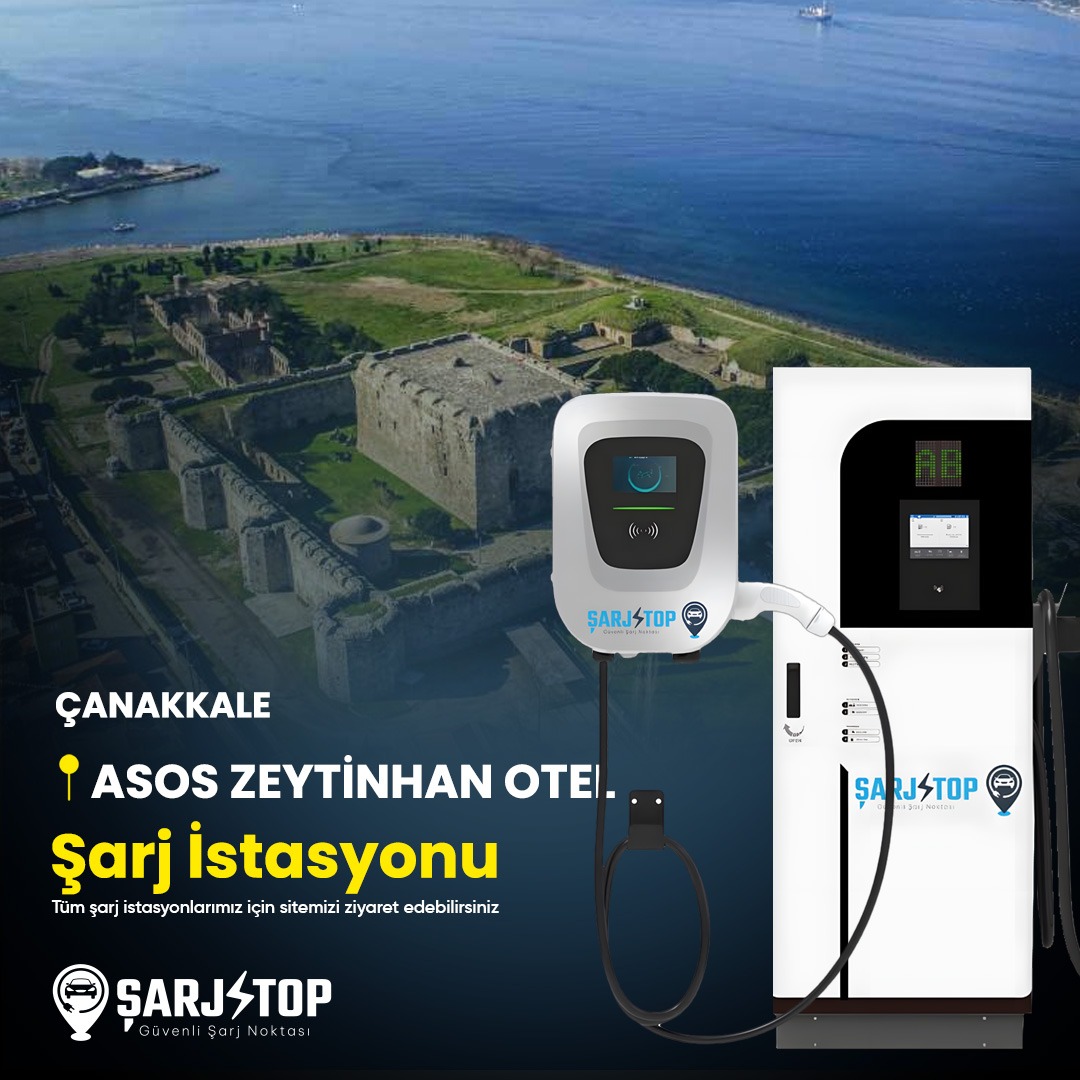 Şarjstop Facebook ad: ÇANAKKALE ASOS ZEYTİNHAN OTEL'de elektrikli araçlarınızı…