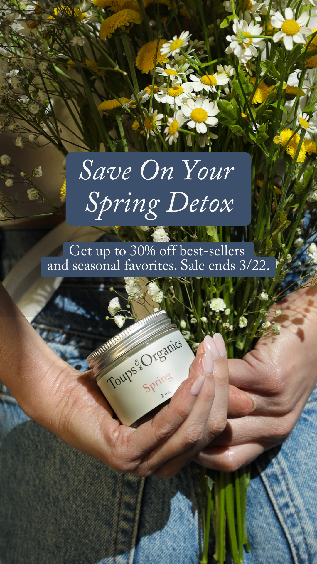 Toups and Co Organics Facebook ad