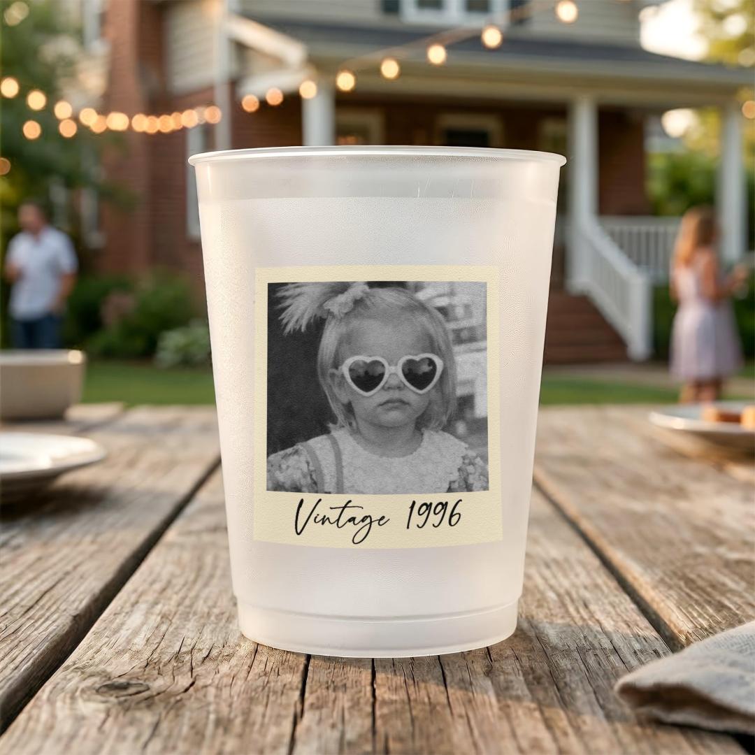 Soufeel Online Facebook ad: Create Unforgettable Birthday Memories with Custom Vintage…