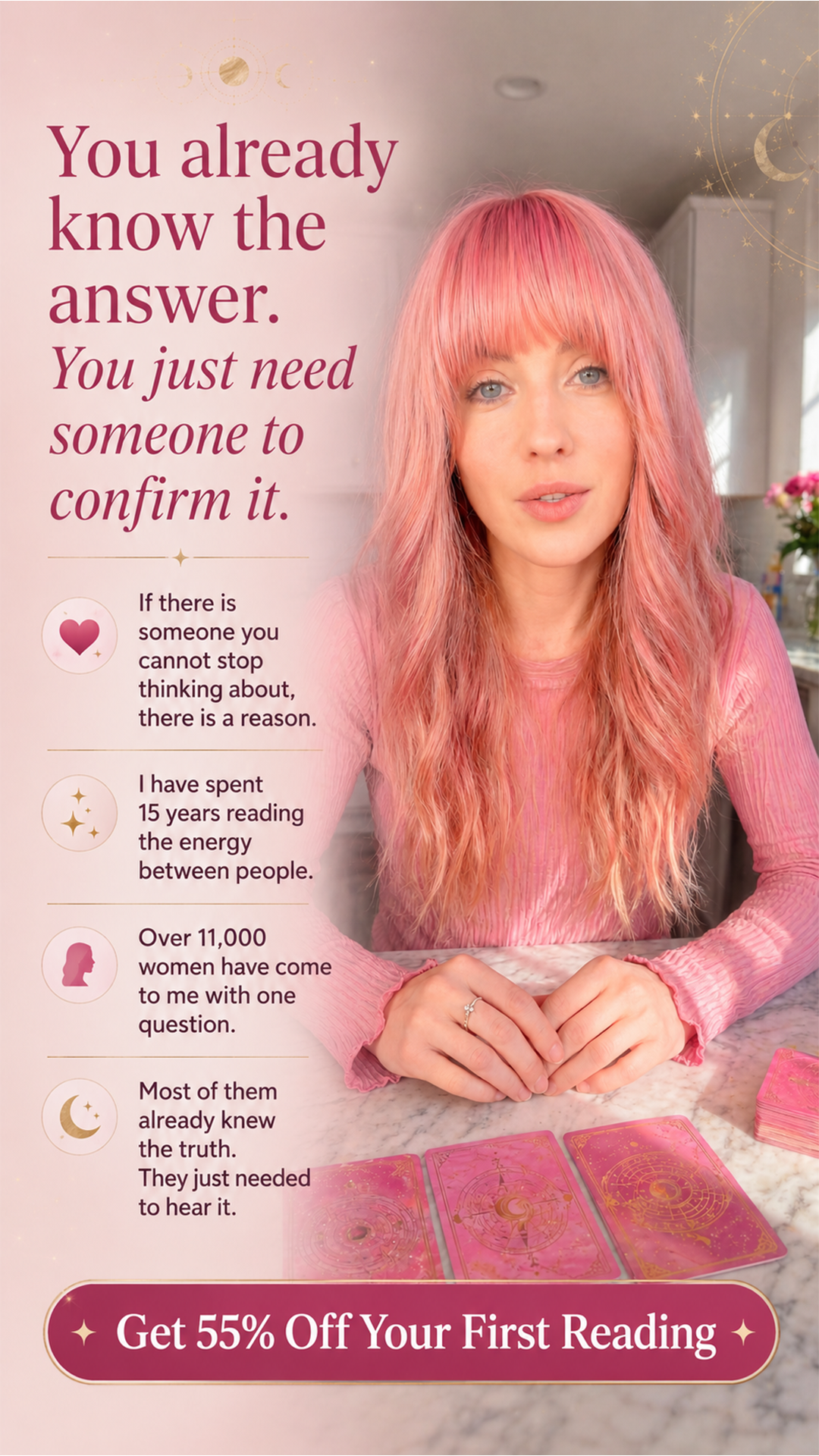 Psychic Samira Facebook ad