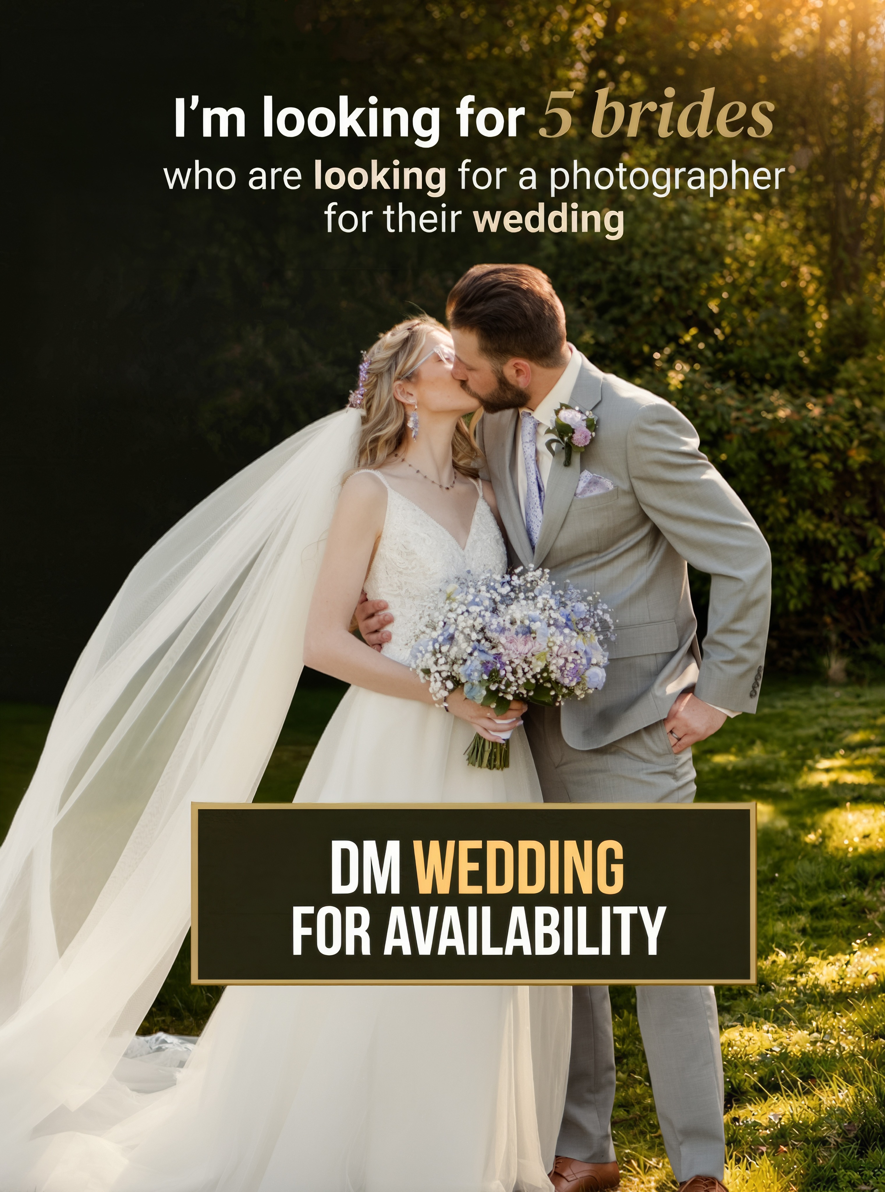 Nick Schluth Photography Facebook ad: Getting married and trying not to spend $10,000+…