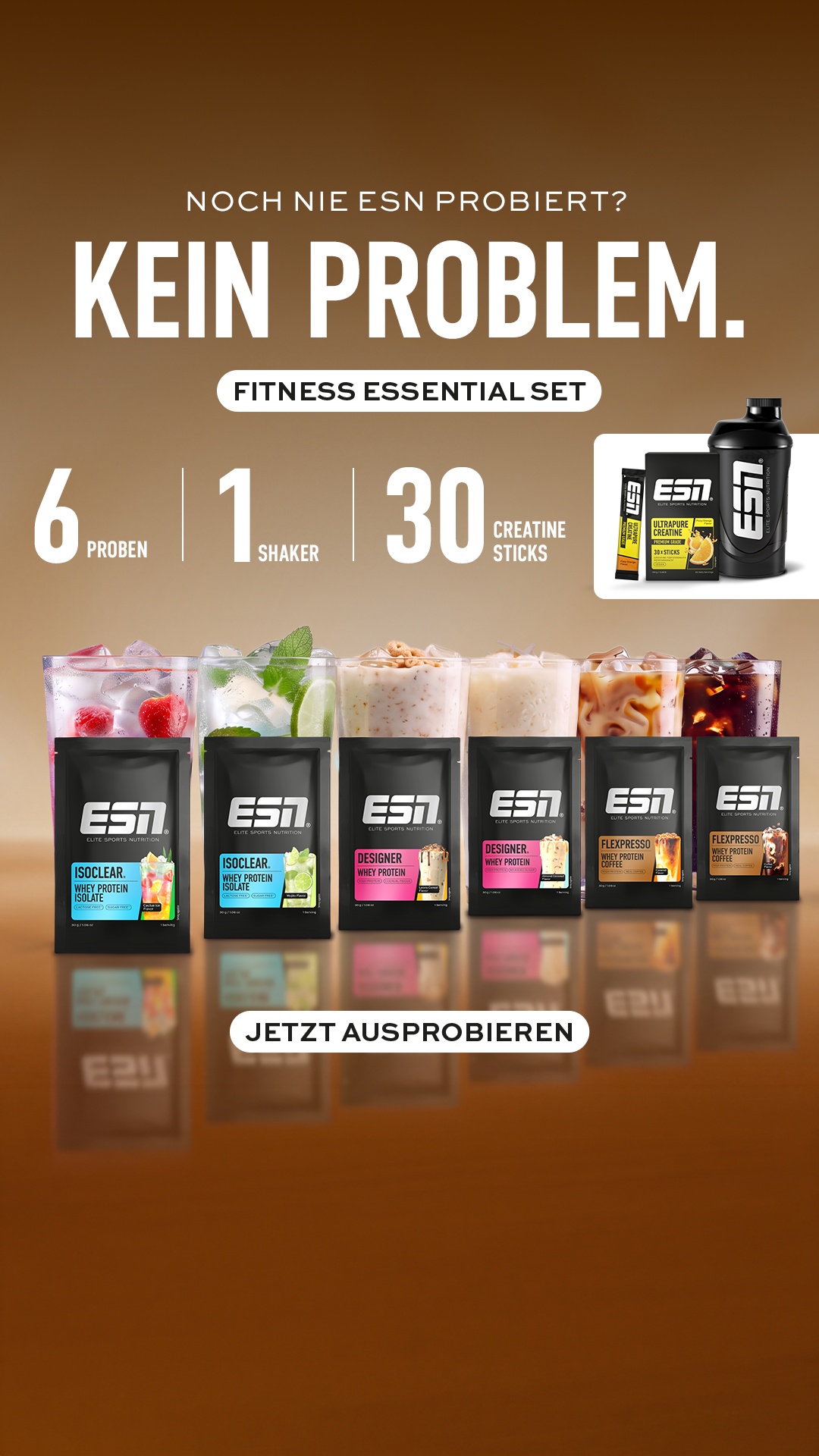 ESN Facebook ad: Erst testen, dann kaufen