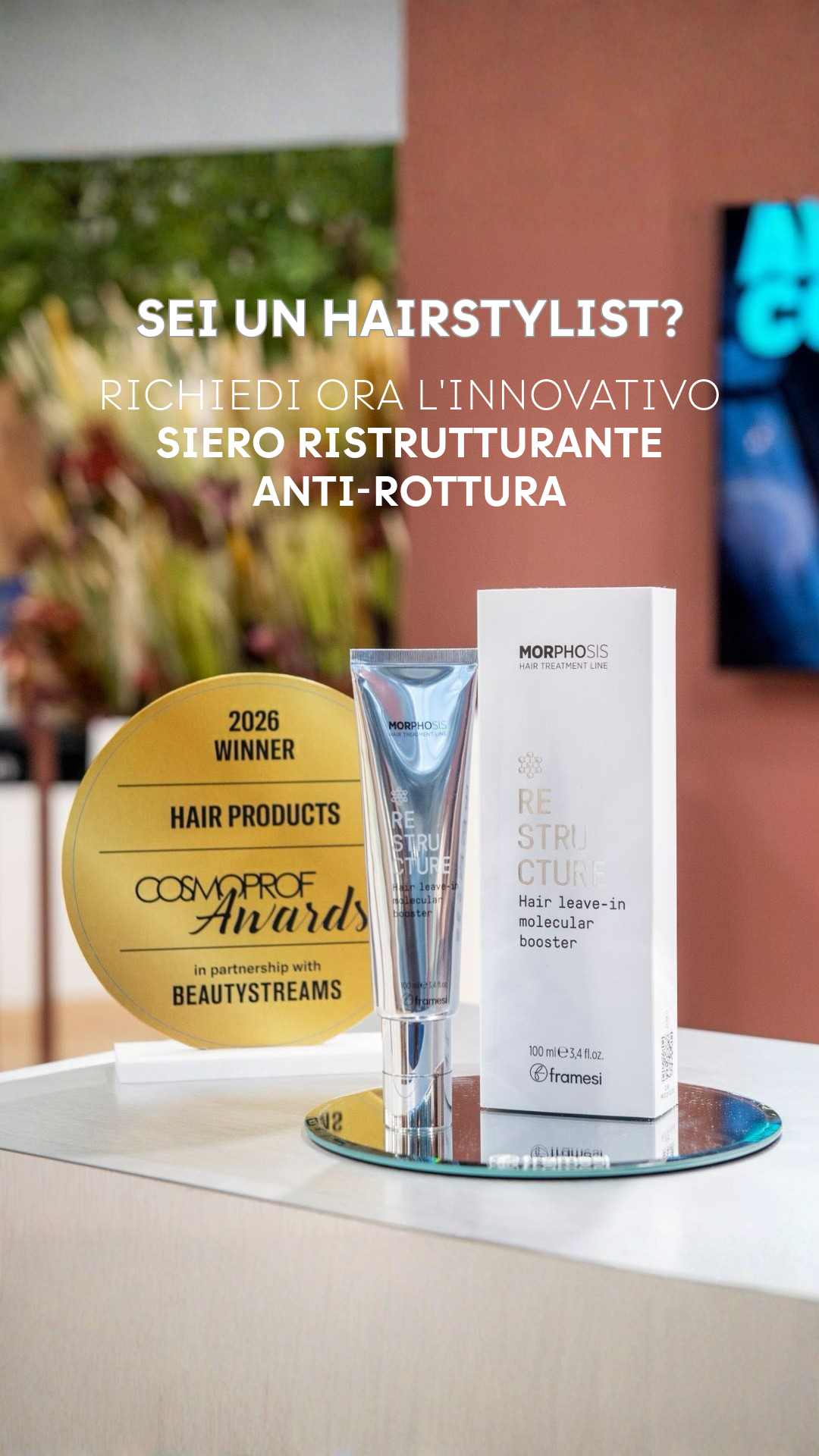Framesi Italia Facebook ad from Jun 30, 2026
