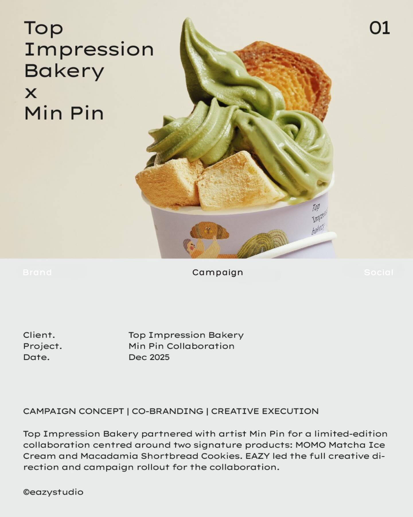 eazystudio_au Facebook ad: Client. Top Impression Bakery