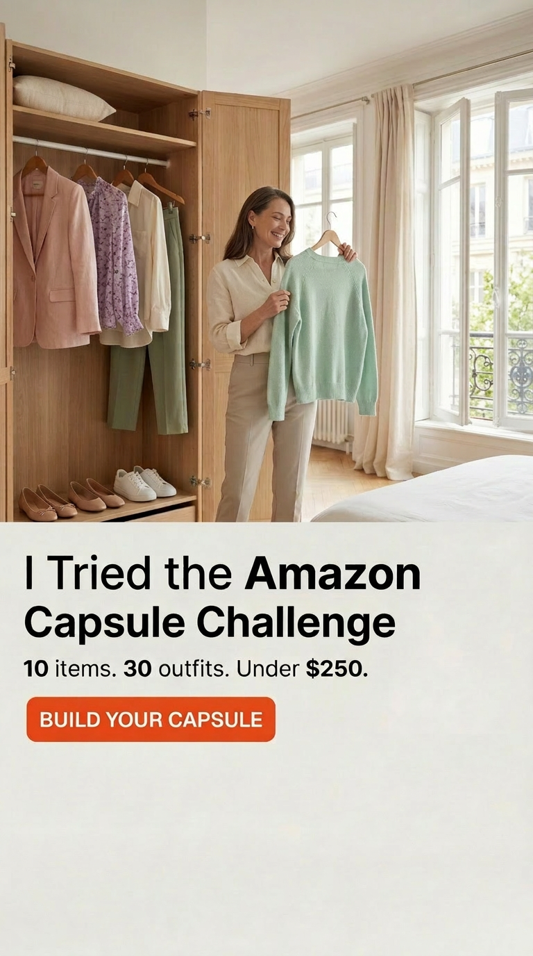 Stylio - Your Personal AI Stylist Facebook ad: Build a capsule that works