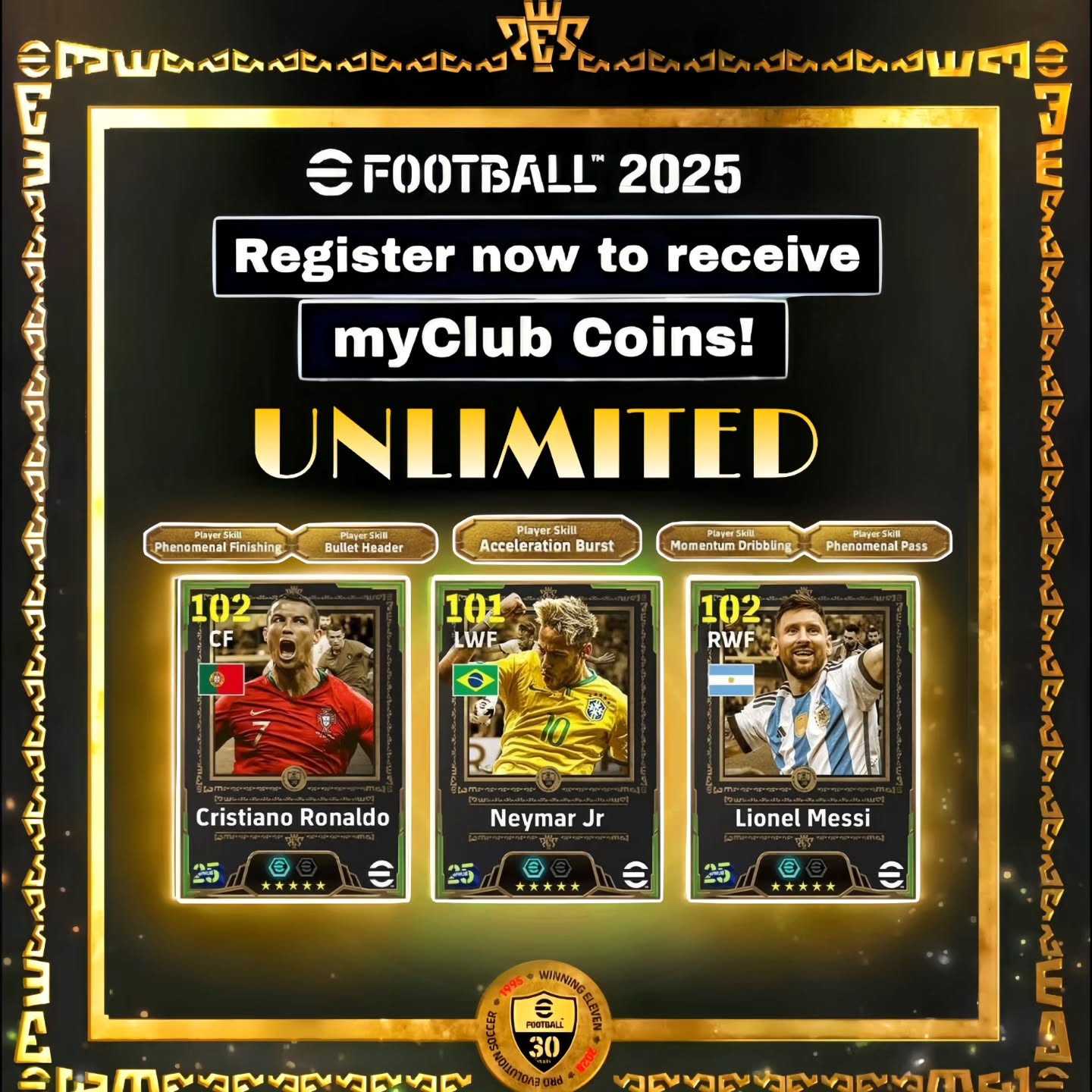 efootball.beta.news Facebook ad