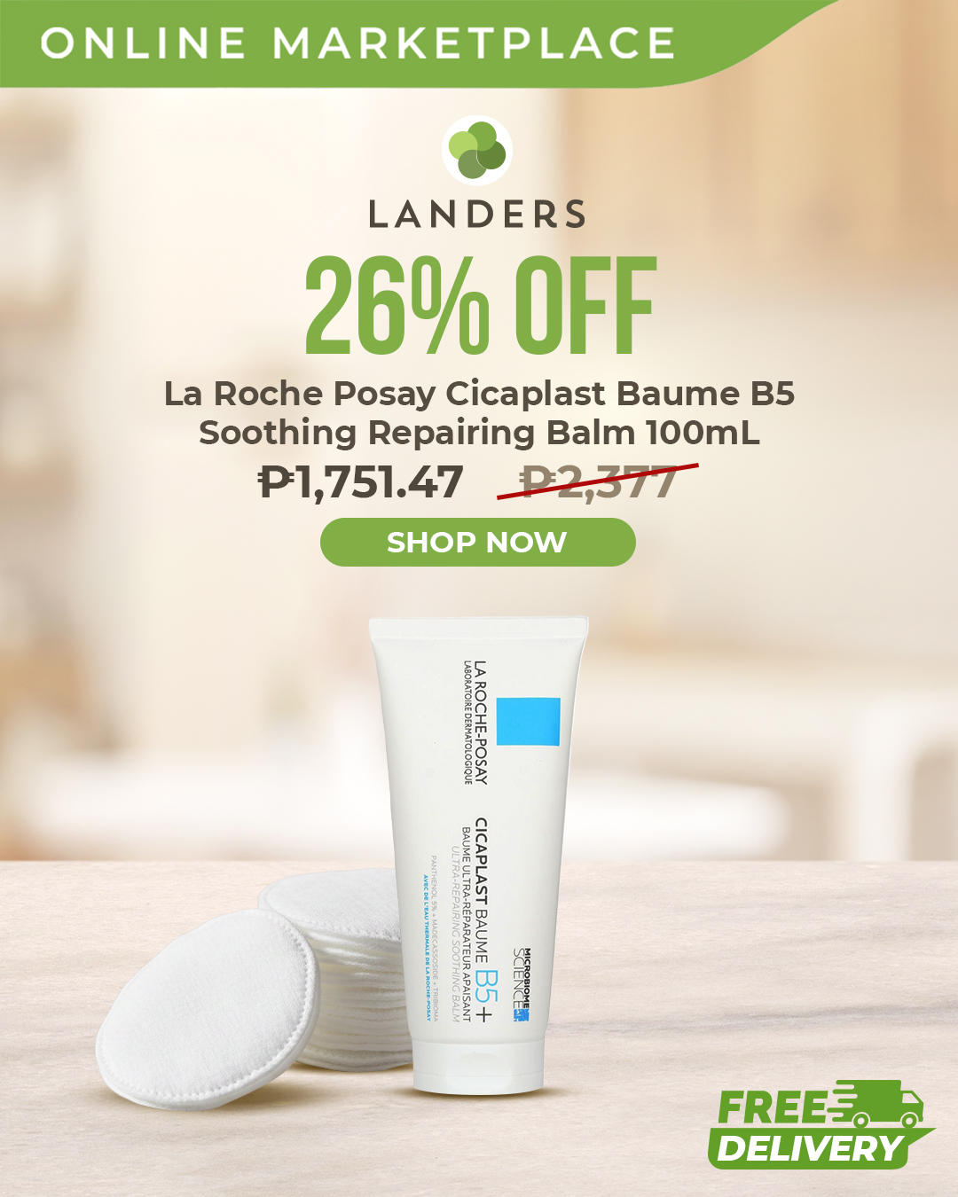 Landers Superstore Facebook ad