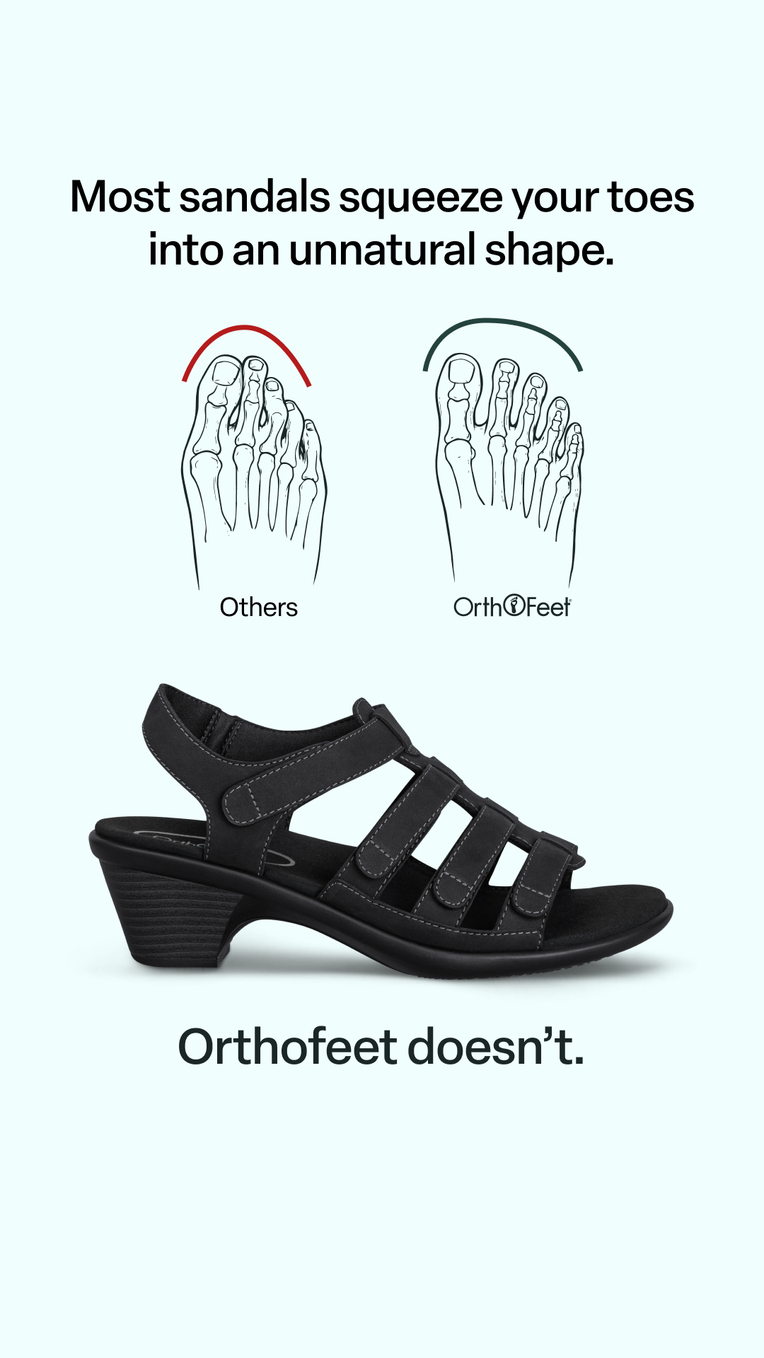 Orthofeet Facebook ad