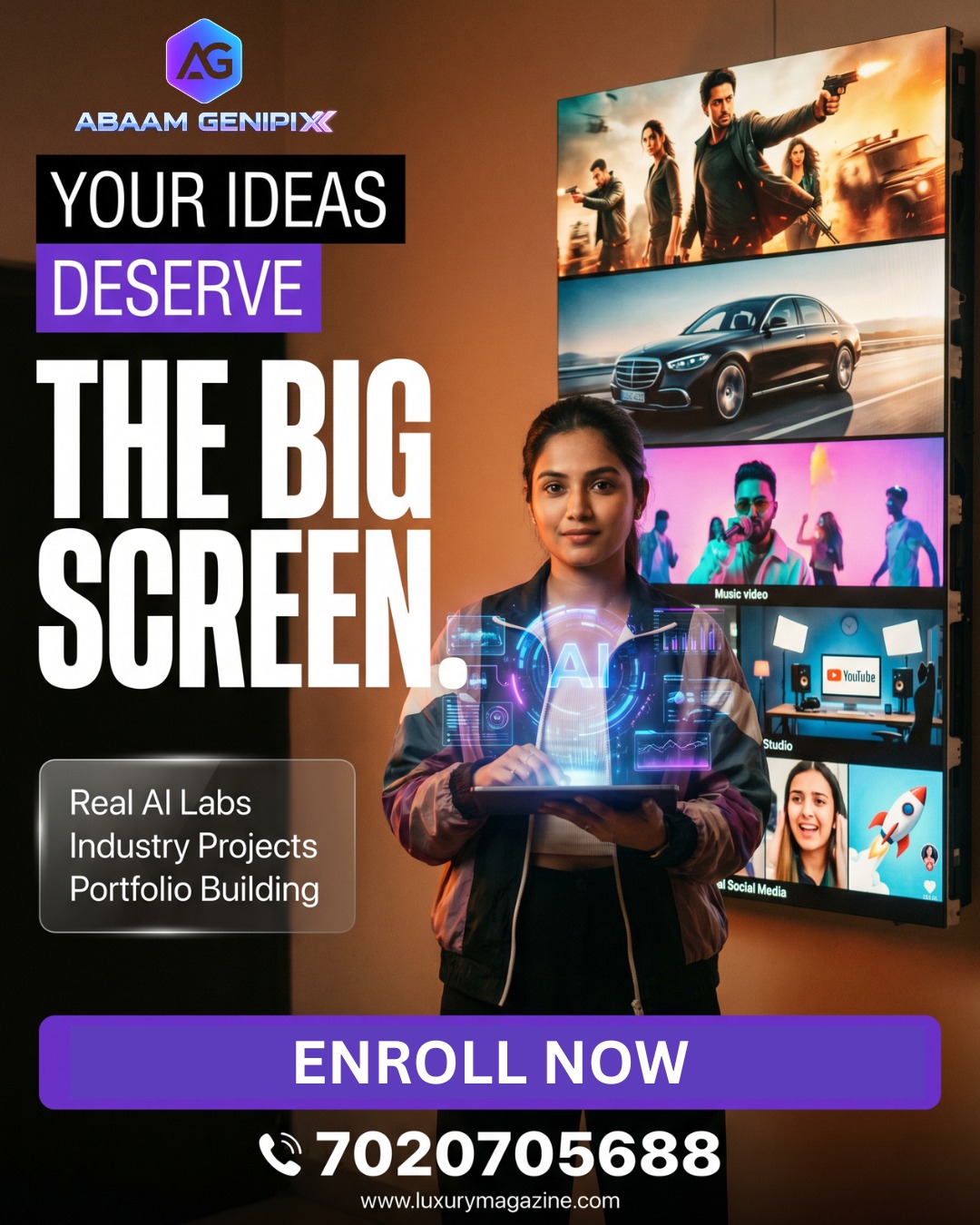 AbaamGenipix Academy  Facebook ad