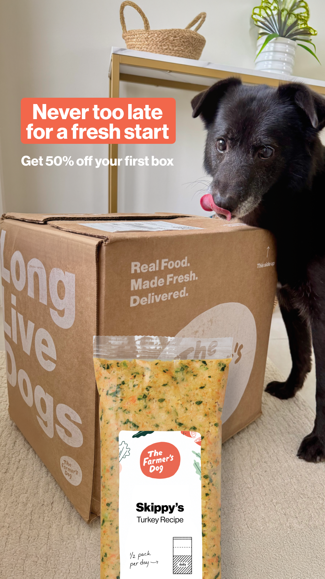 The Farmer's Dog Facebook ad