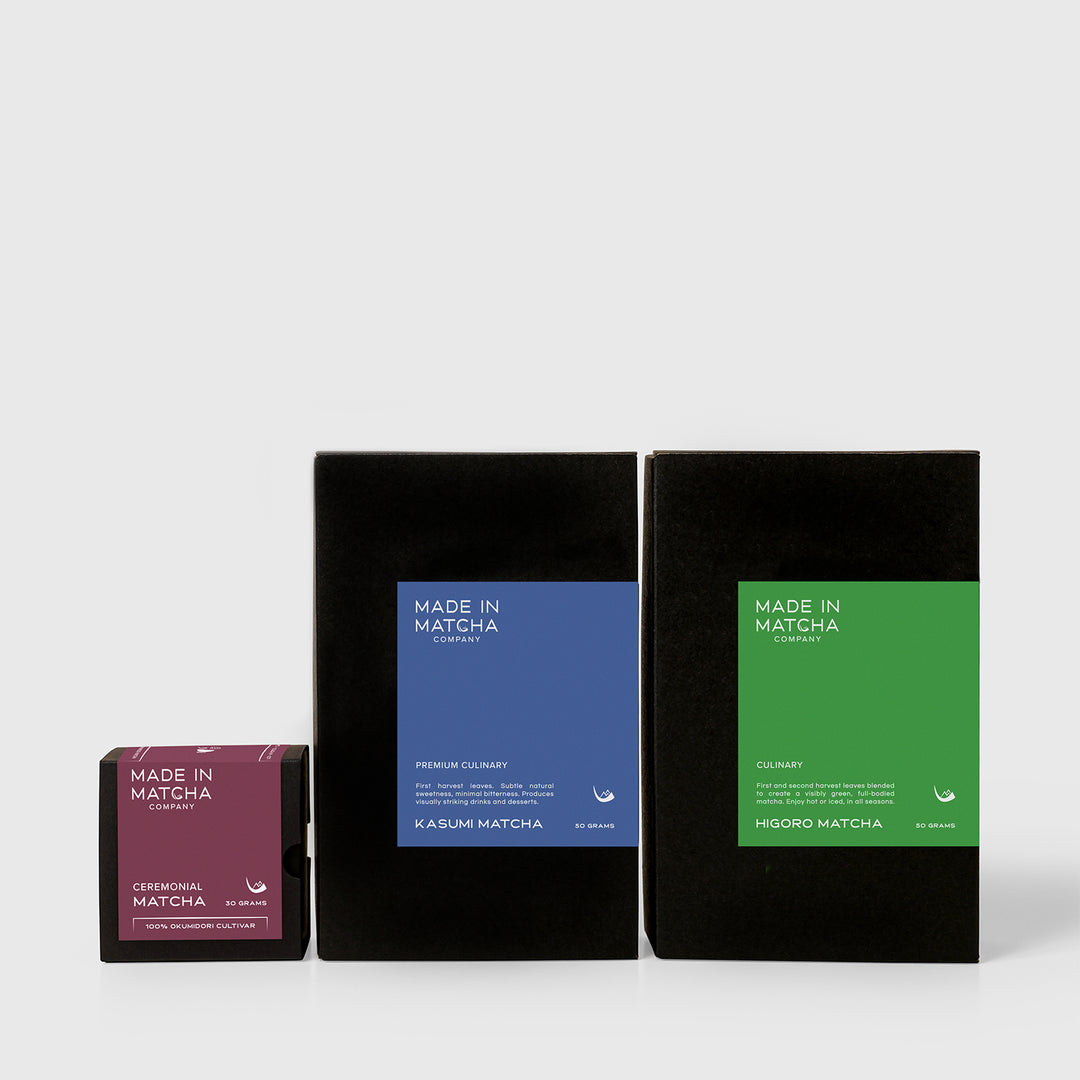Made In Matcha Co Facebook ad: A little nudge towards better mornings.