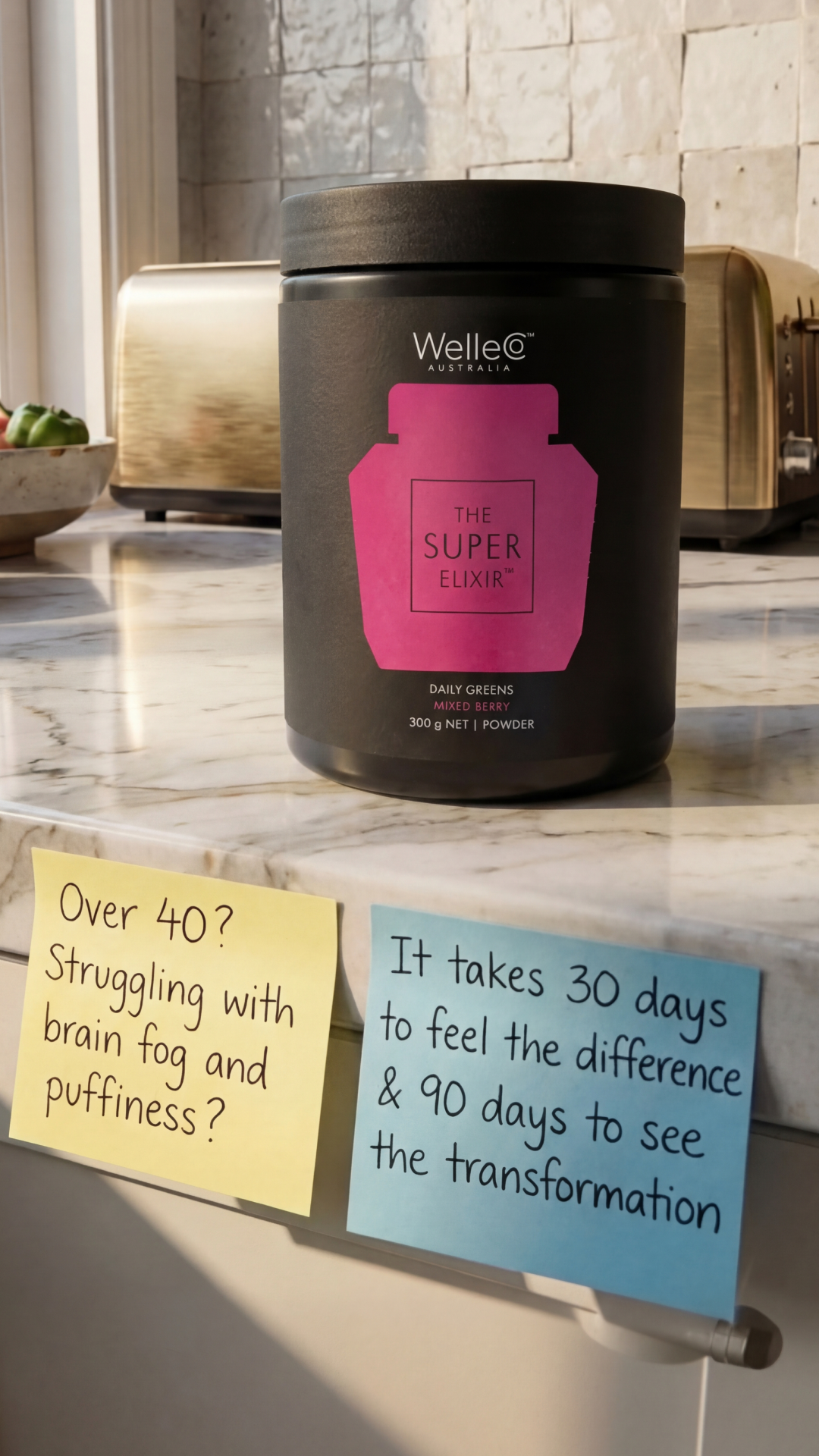 WelleCo Facebook ad