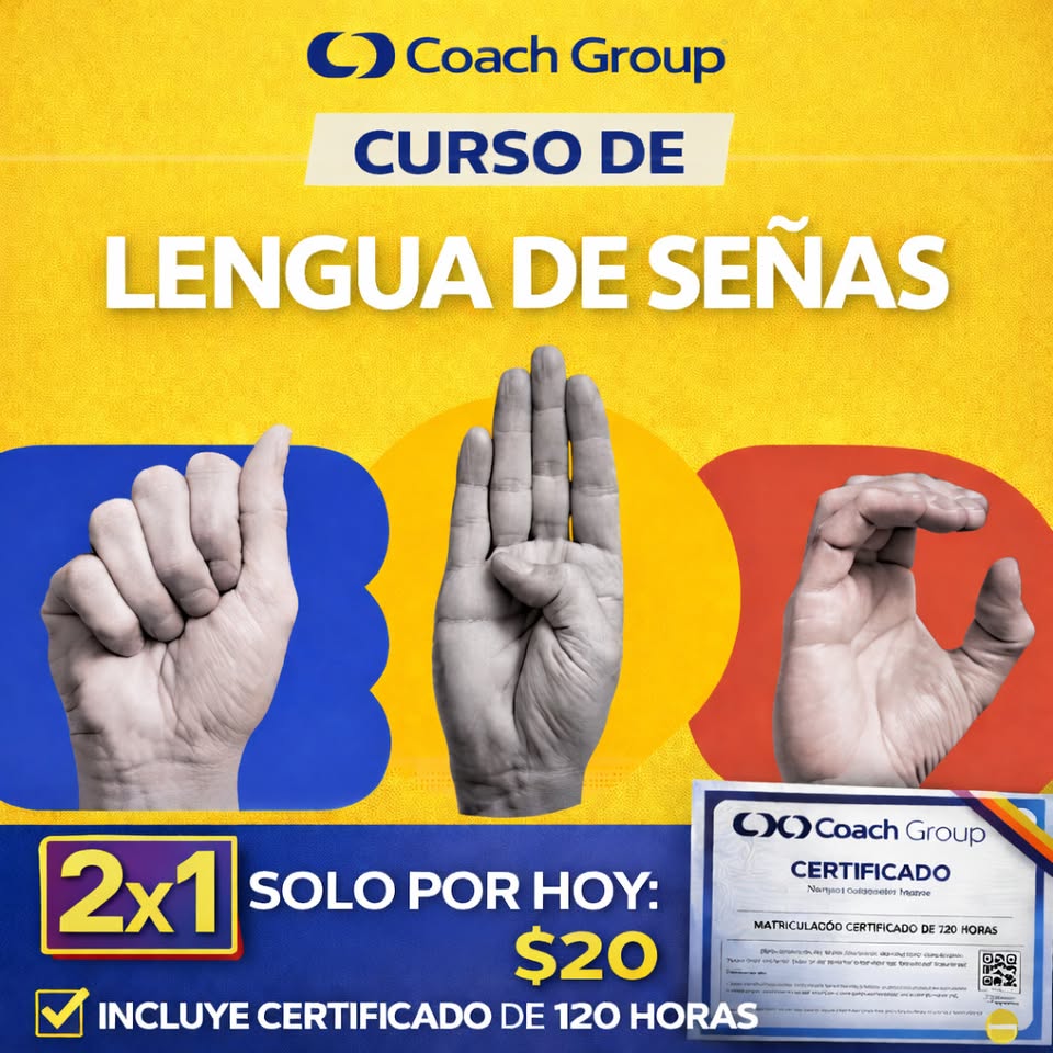 Cursos online COACH Ecuador Facebook ad: MAS INFORMACIÓN