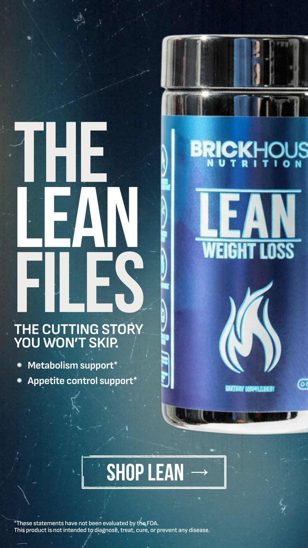 BrickHouse Nutrition Facebook ad
