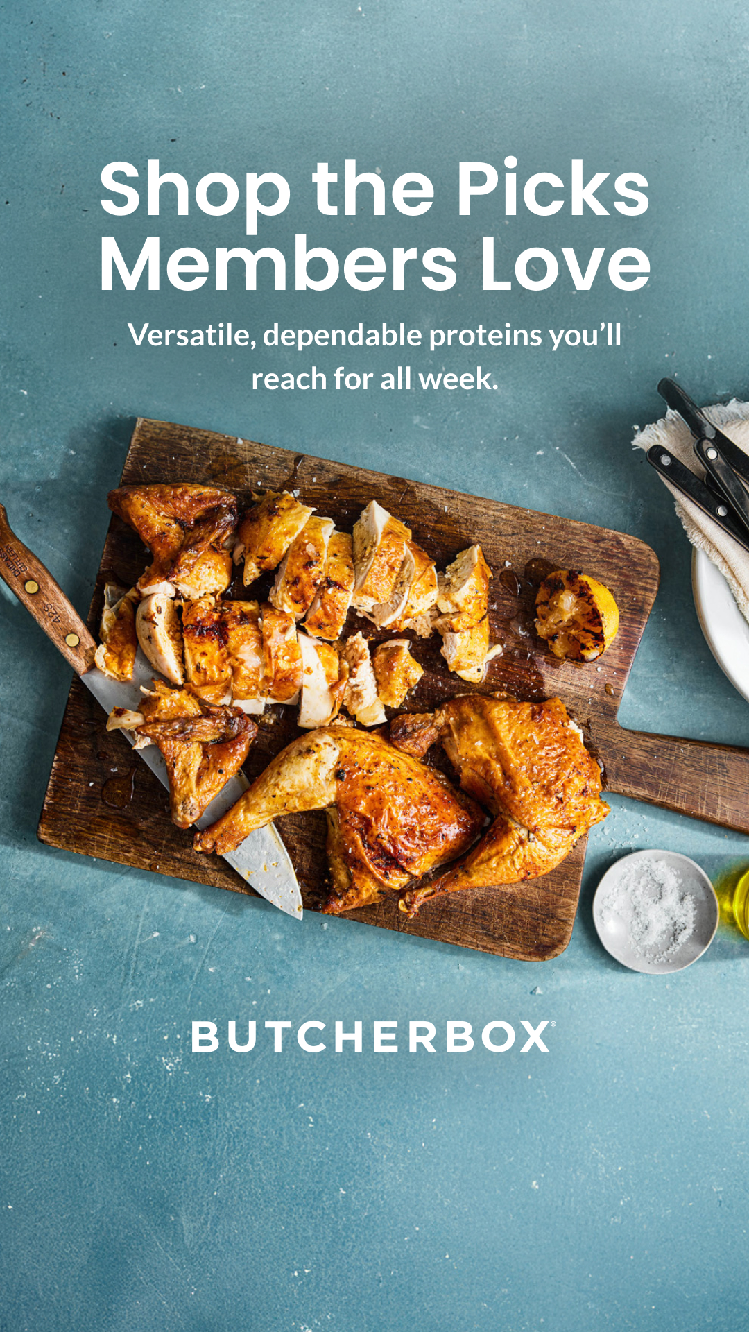 ButcherBox Facebook ad