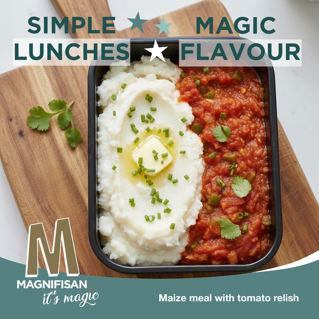 Magnifisan Maize Meal Facebook ad: Simple food has a way of feeling like…