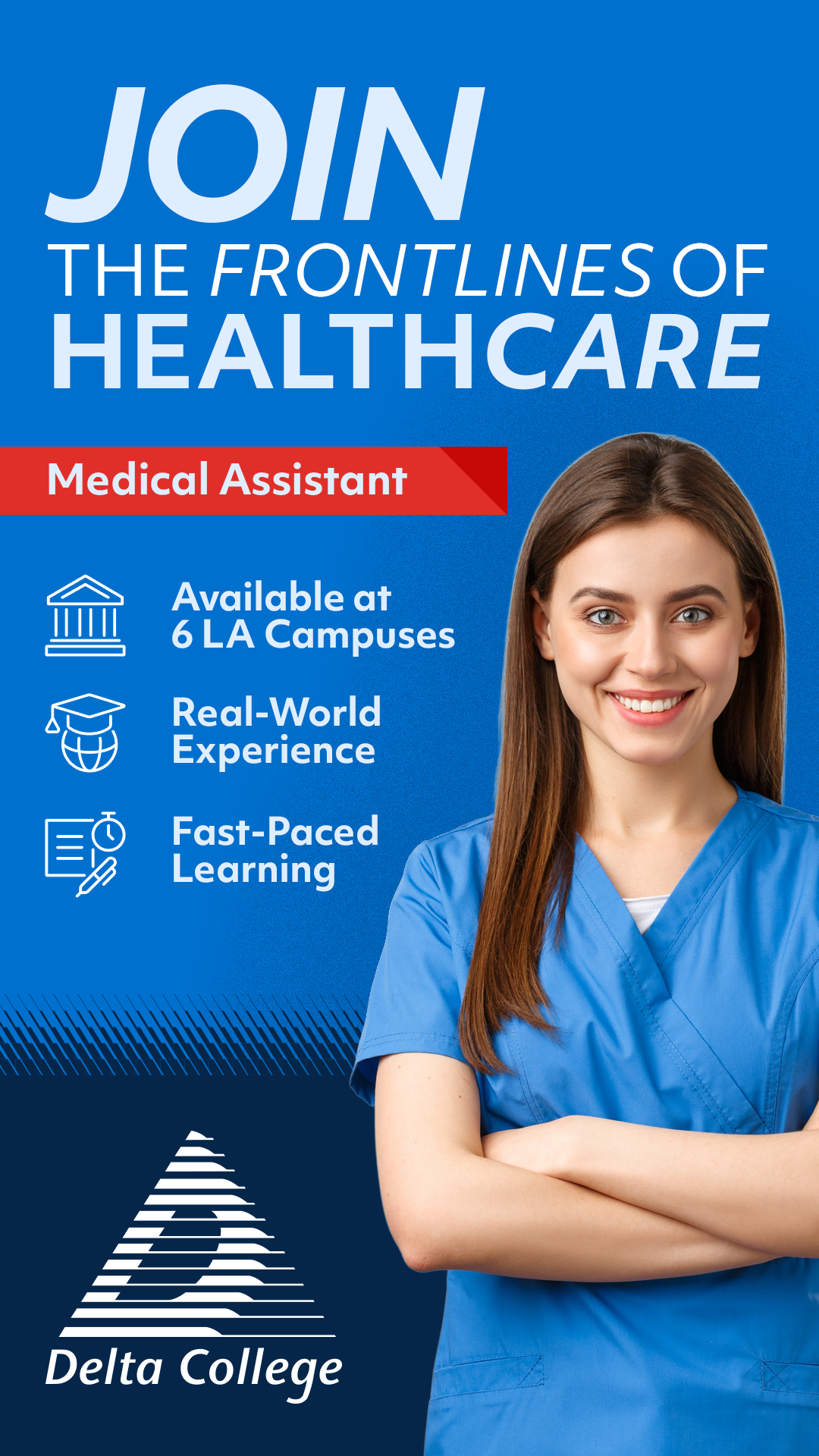 Delta of Lafayette Campus Facebook ad from Dec 1, 2025