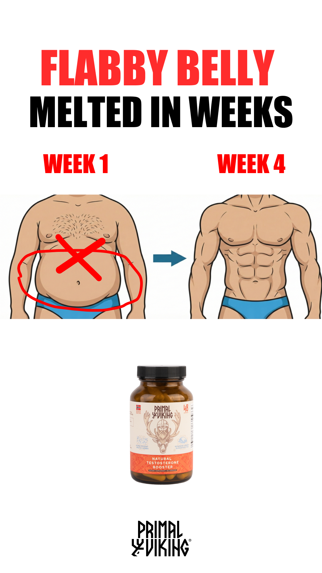 Primal Viking Facebook ad