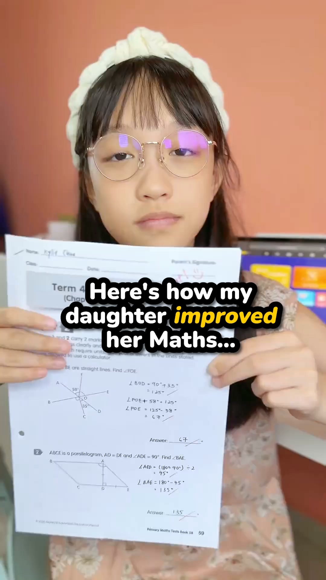 KooBits Facebook ad: Help Your Child Learn Math 4x Faster!