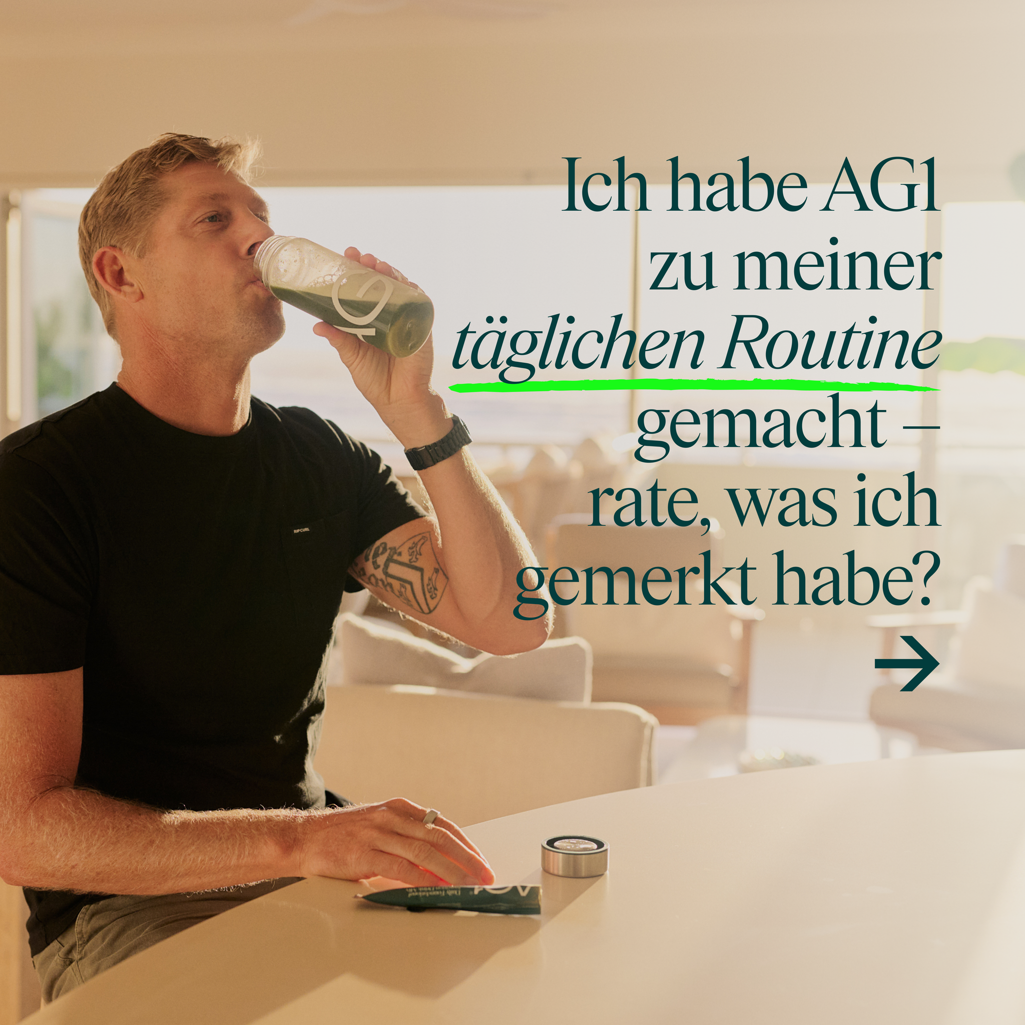 AG1 Deutschland Facebook ad