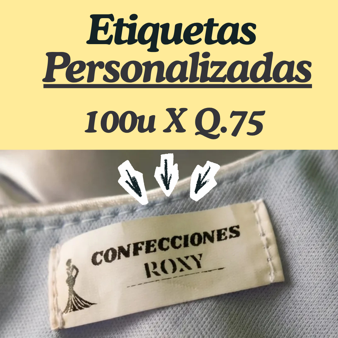 NOKTA Distribuidora Textil Facebook ad: La etiqueta favorita de Guatemala.