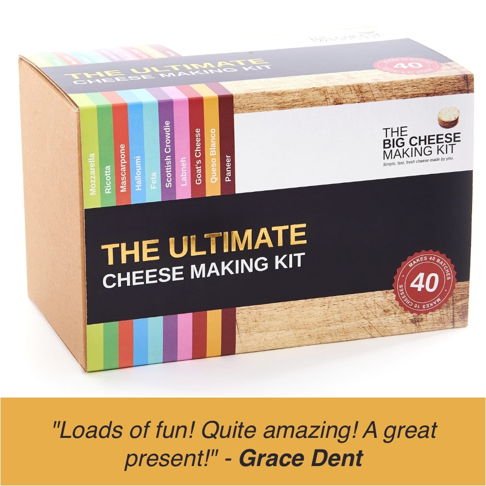 The Big Cheese Making Kit Facebook ad: Fun, easy, and seriously delicious - The Big…