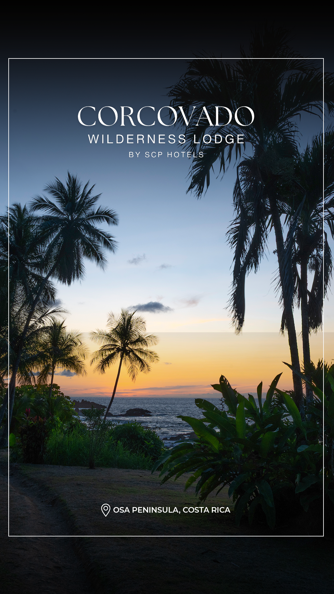 SCP Corcovado Wilderness Lodge Facebook ad