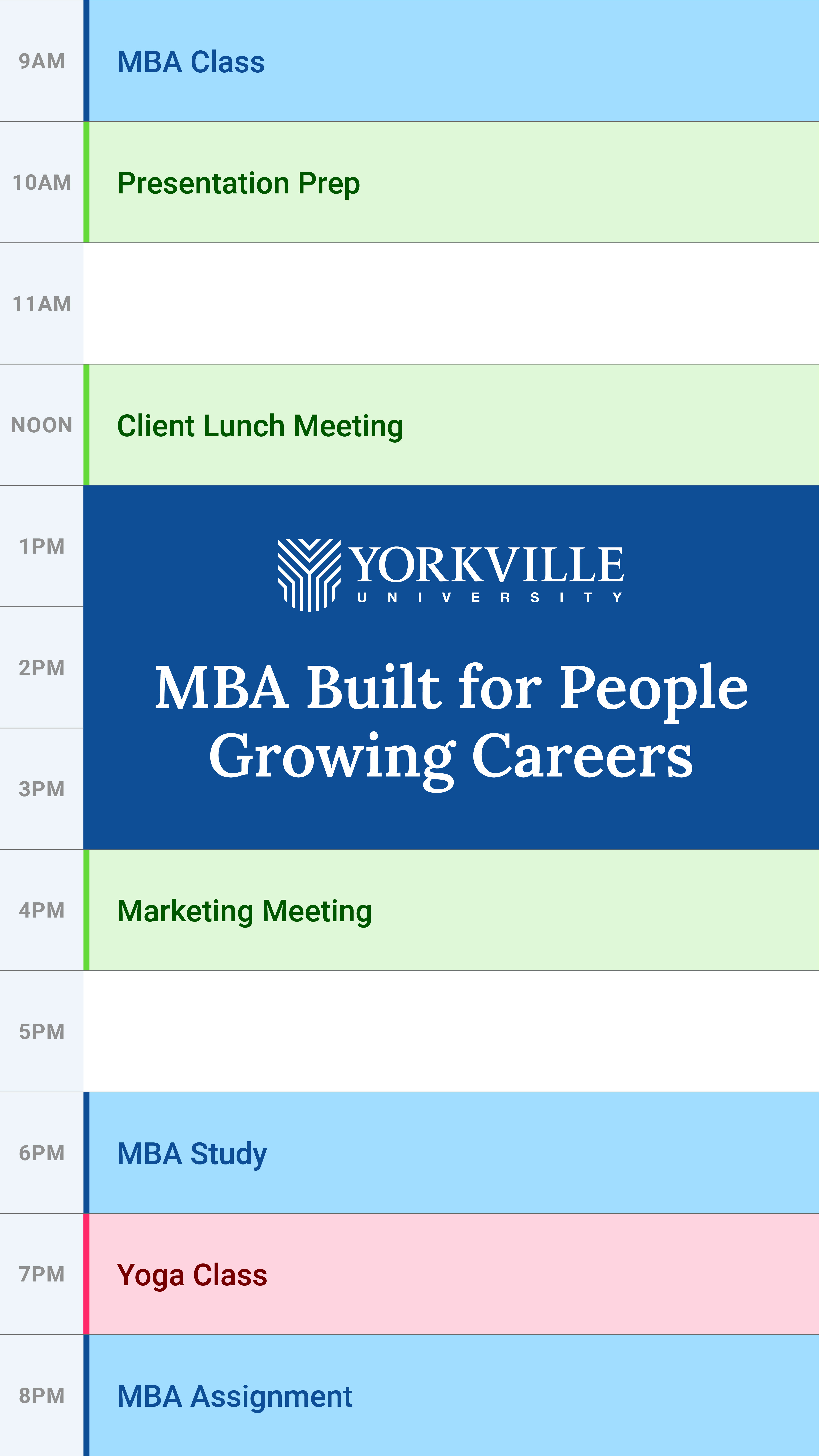 Yorkville University Facebook ad