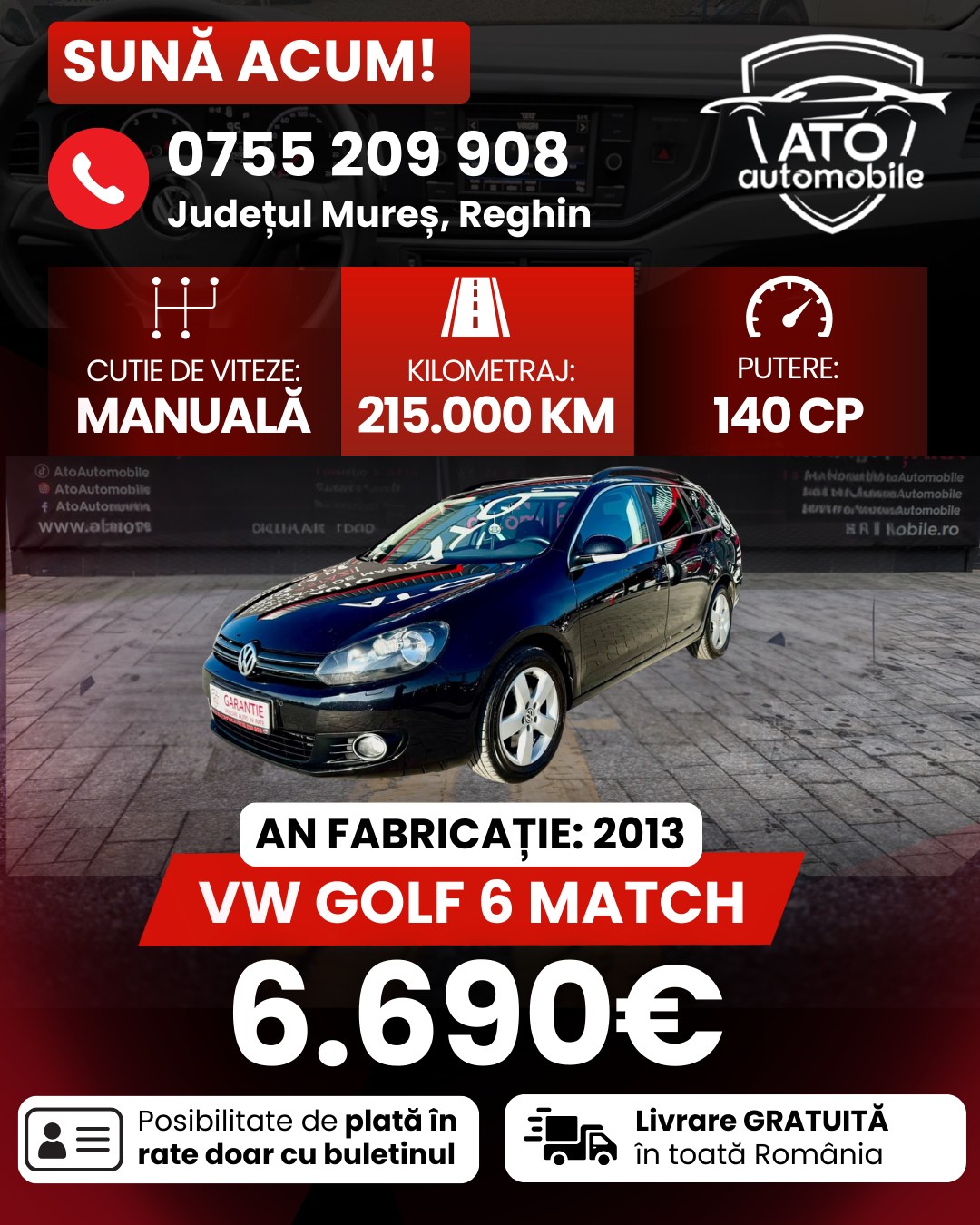 Ato Automobile Facebook ad