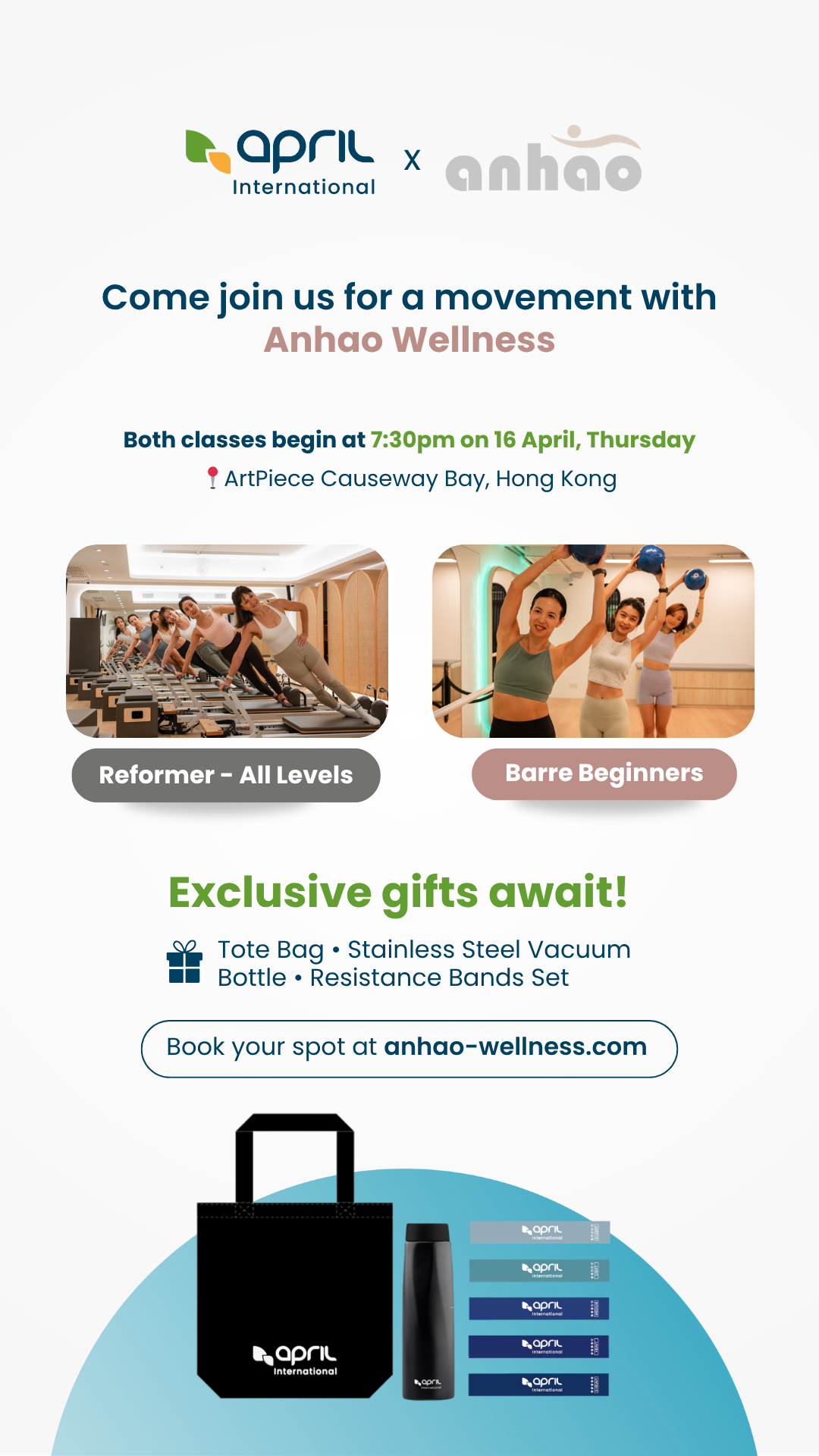 APRIL International Facebook ad