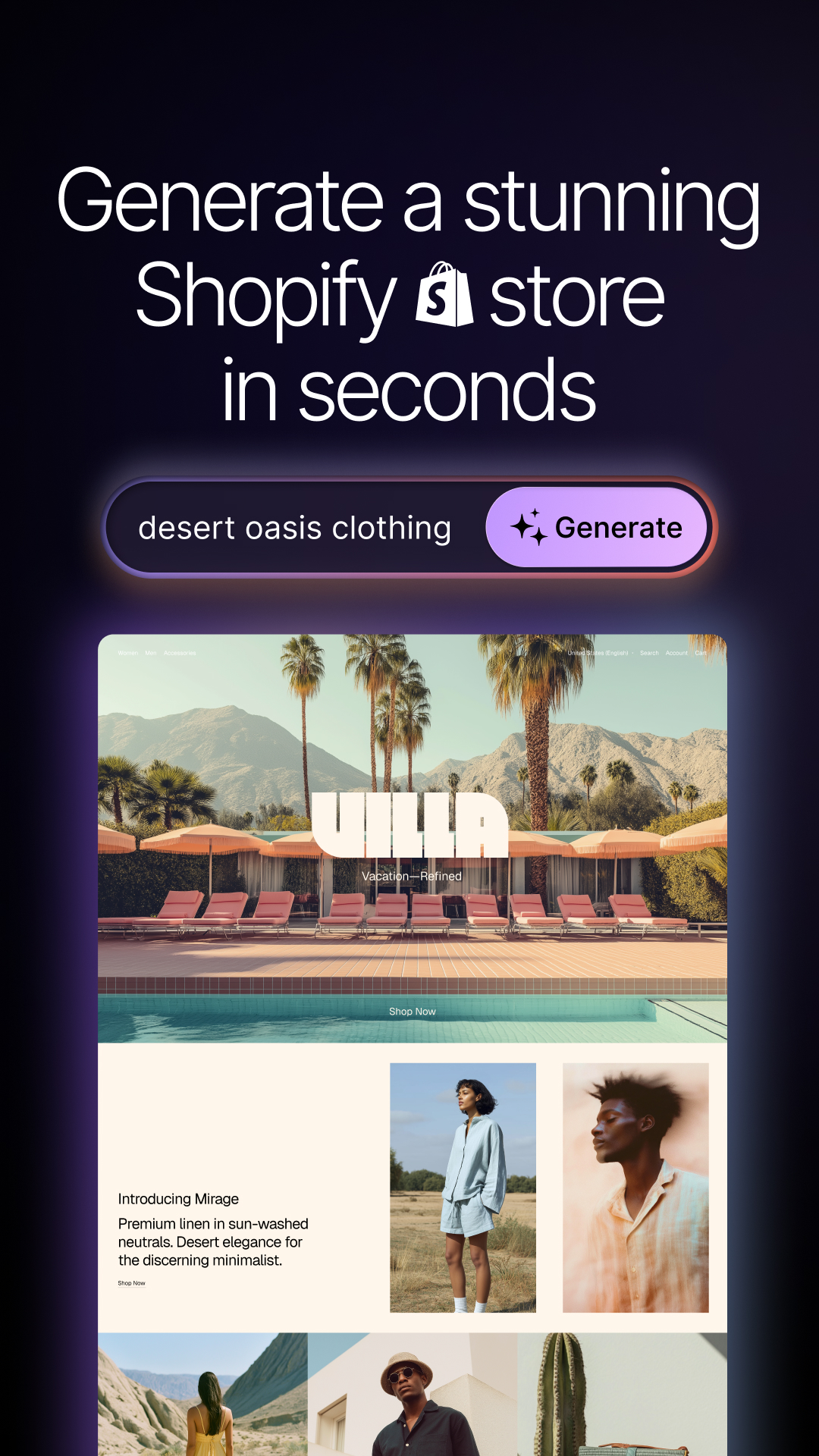 Shopify Facebook ad