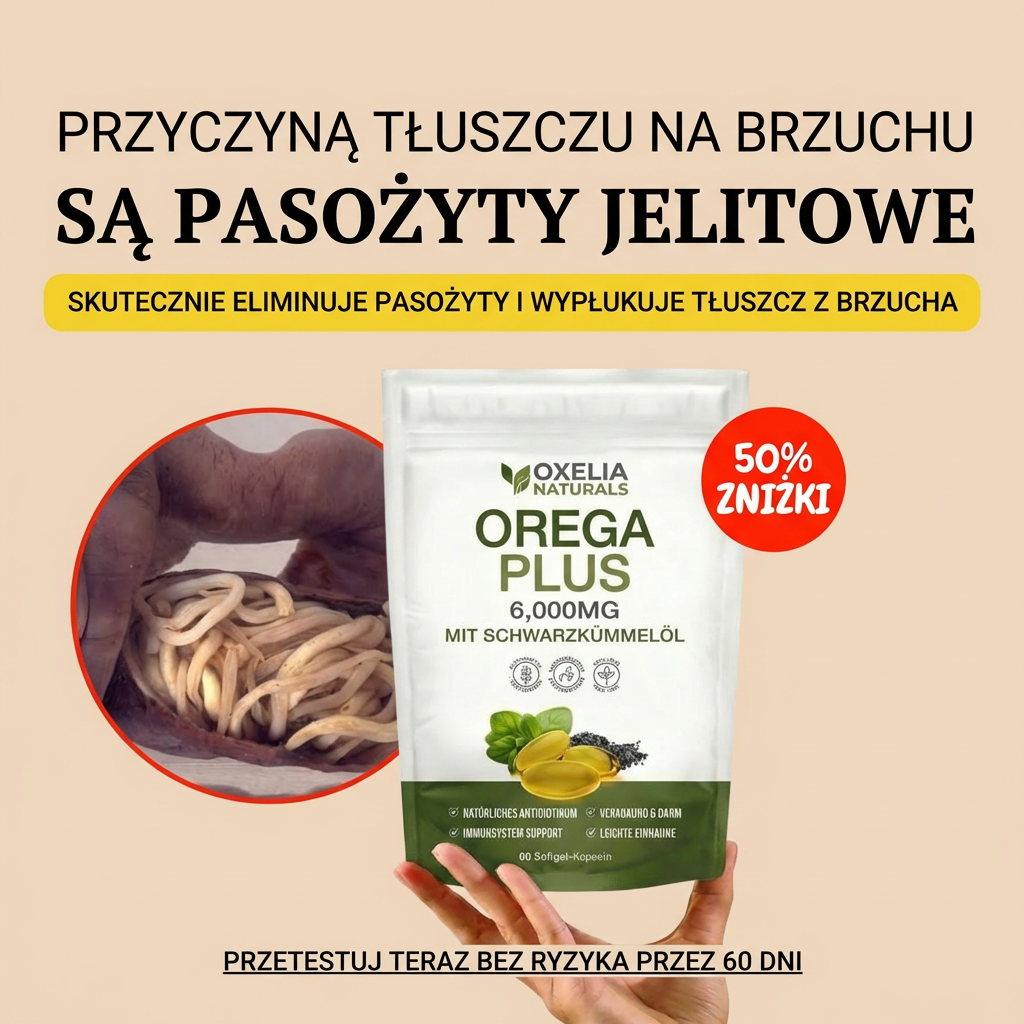 Oxelia Facebook ad: Oczyść od wewnątrz z Orega Plus