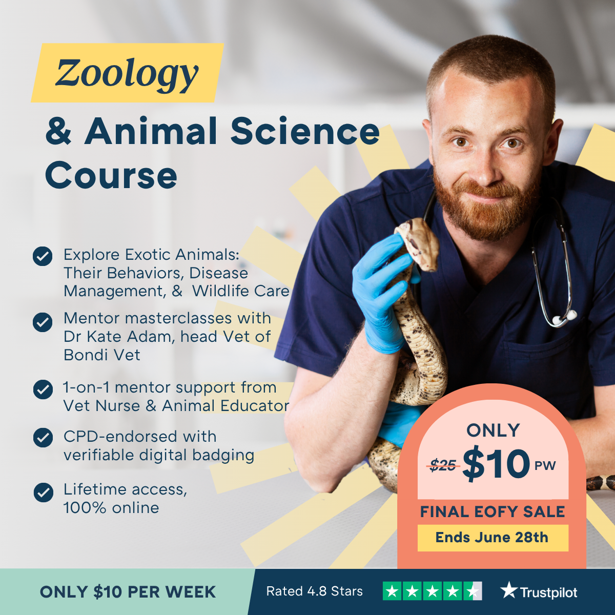 Online Courses Australia Facebook ad