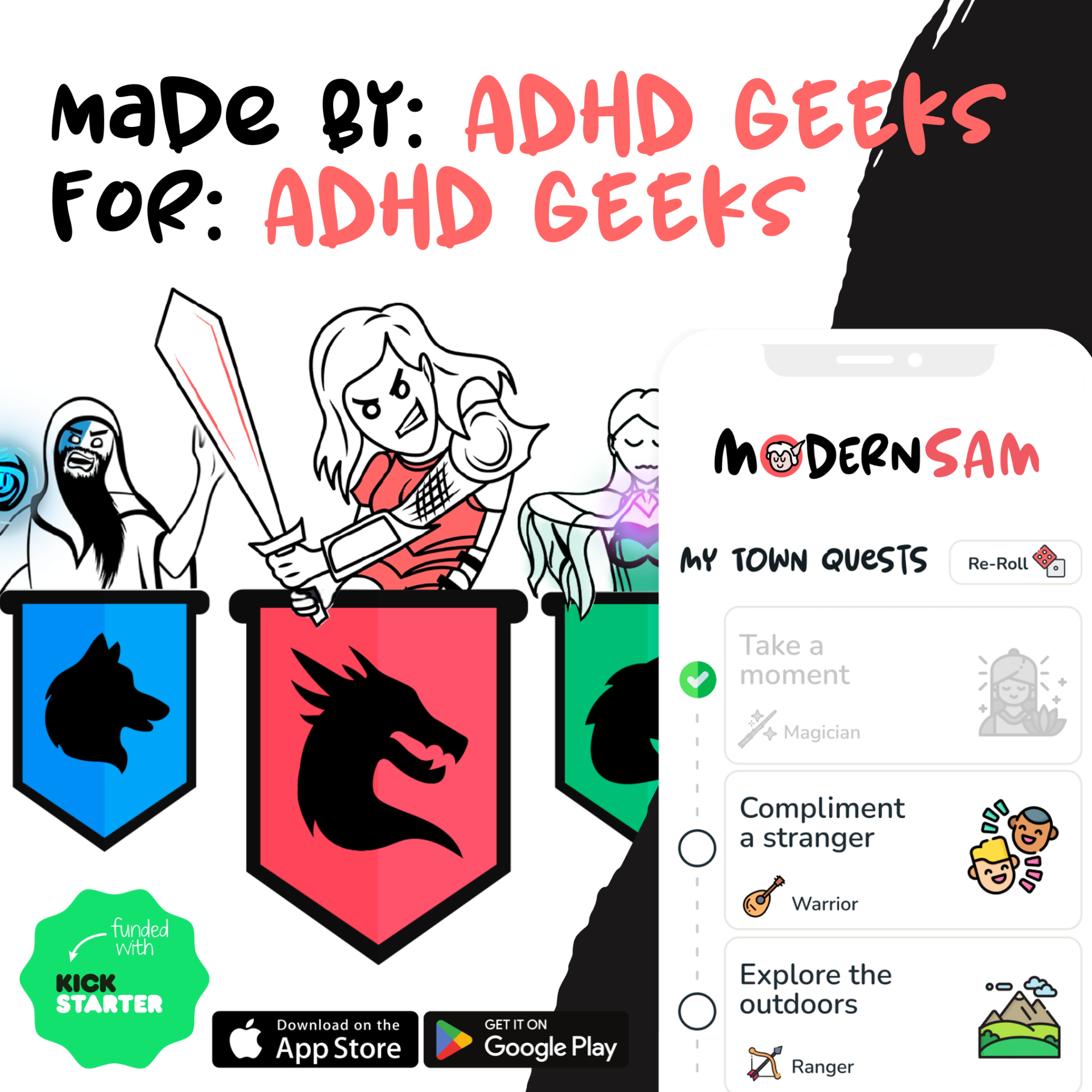 ModernSam Facebook ad