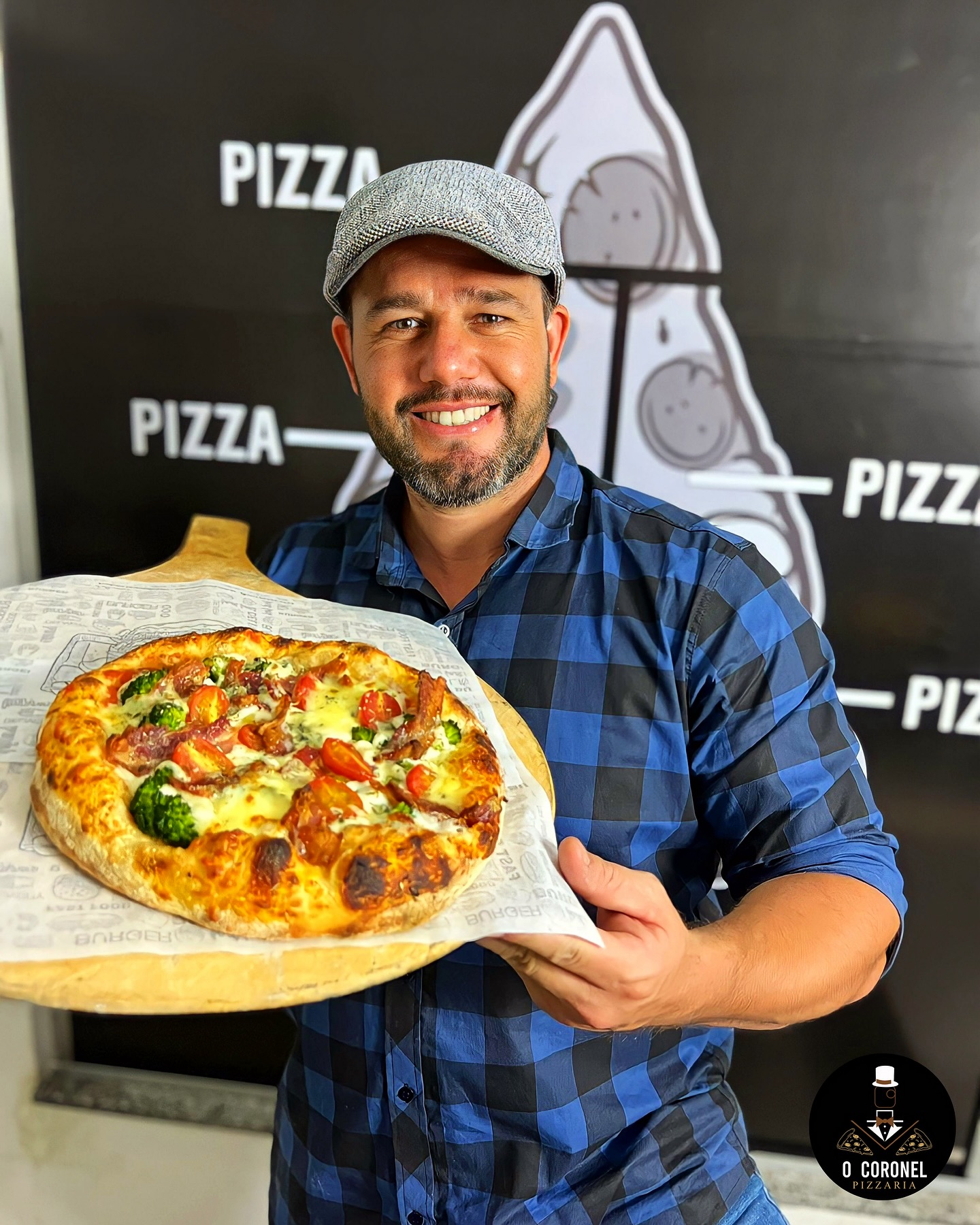 O Coronel Pizzas Bragança  Facebook ad