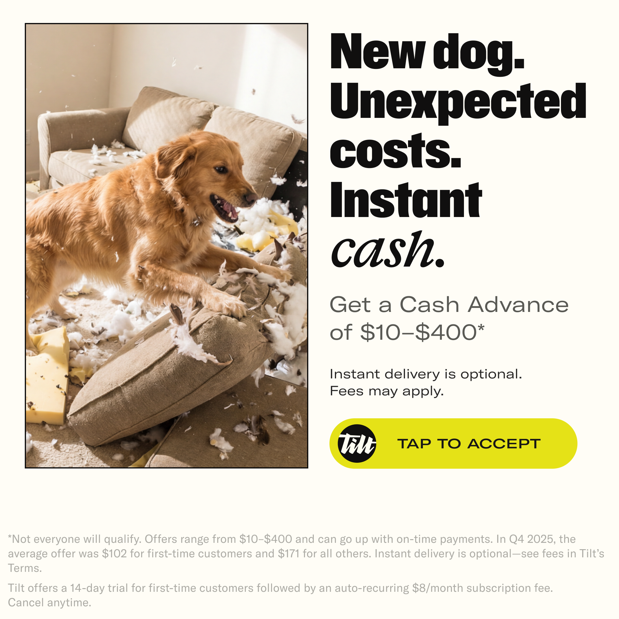 Tilt HQ Facebook ad